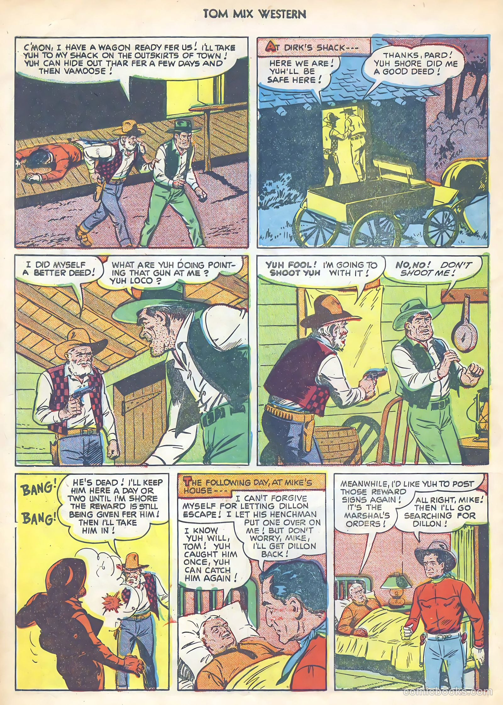Tom Mix Western #41 — page 30 of 36
