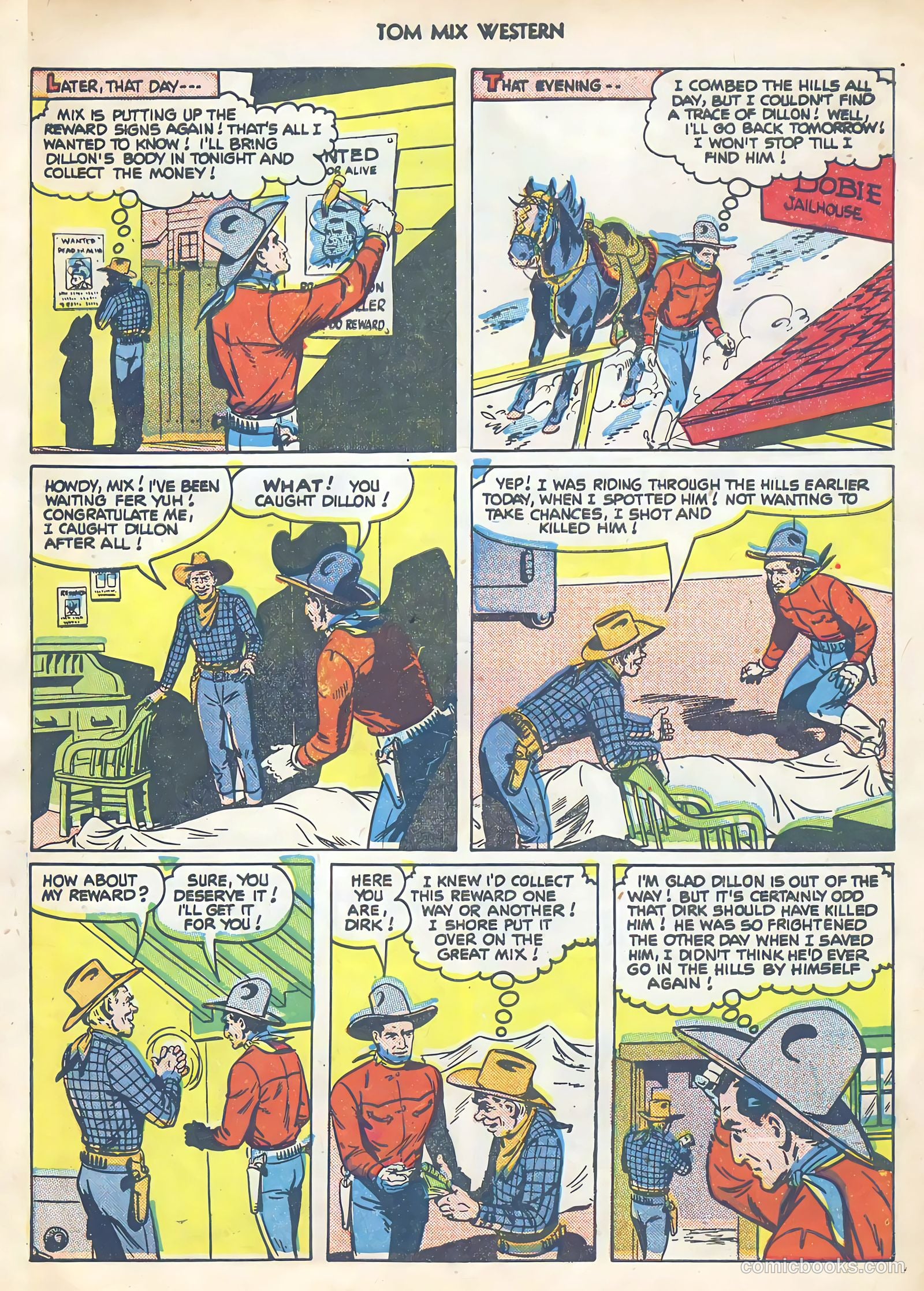 Tom Mix Western #41 — page 31 of 36