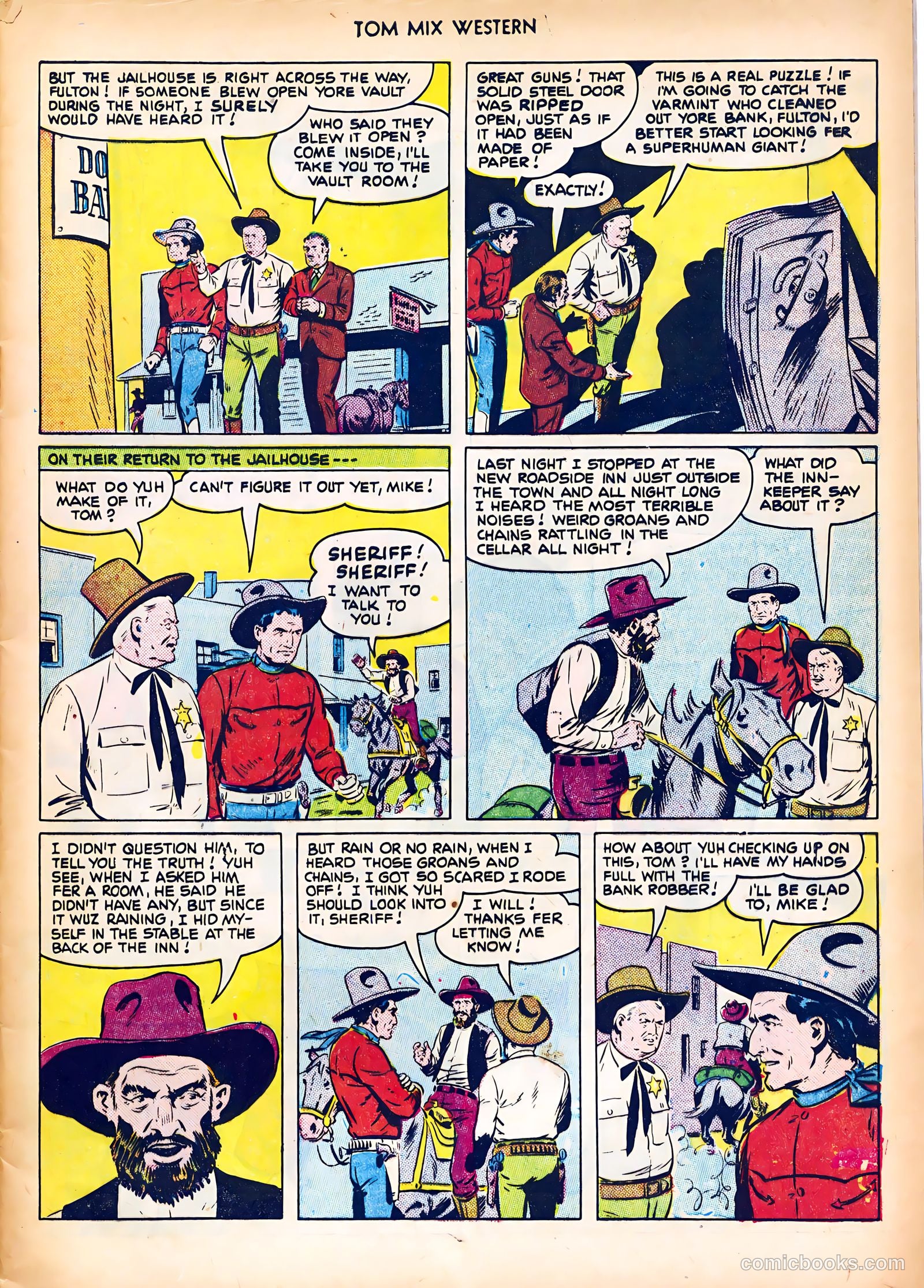 Tom Mix Western #42 — page 5 of 52