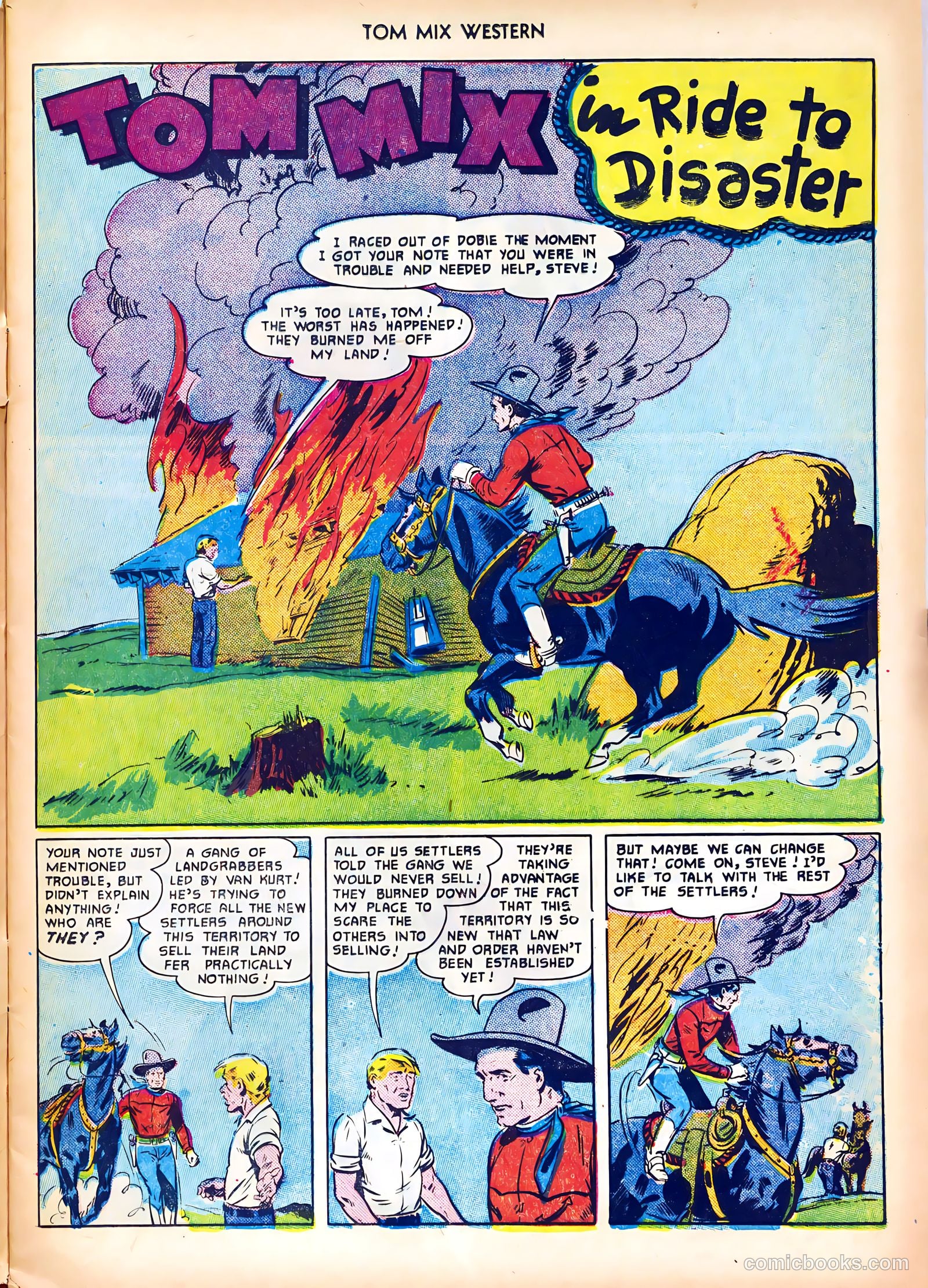 Tom Mix Western #42 — page 13 of 52