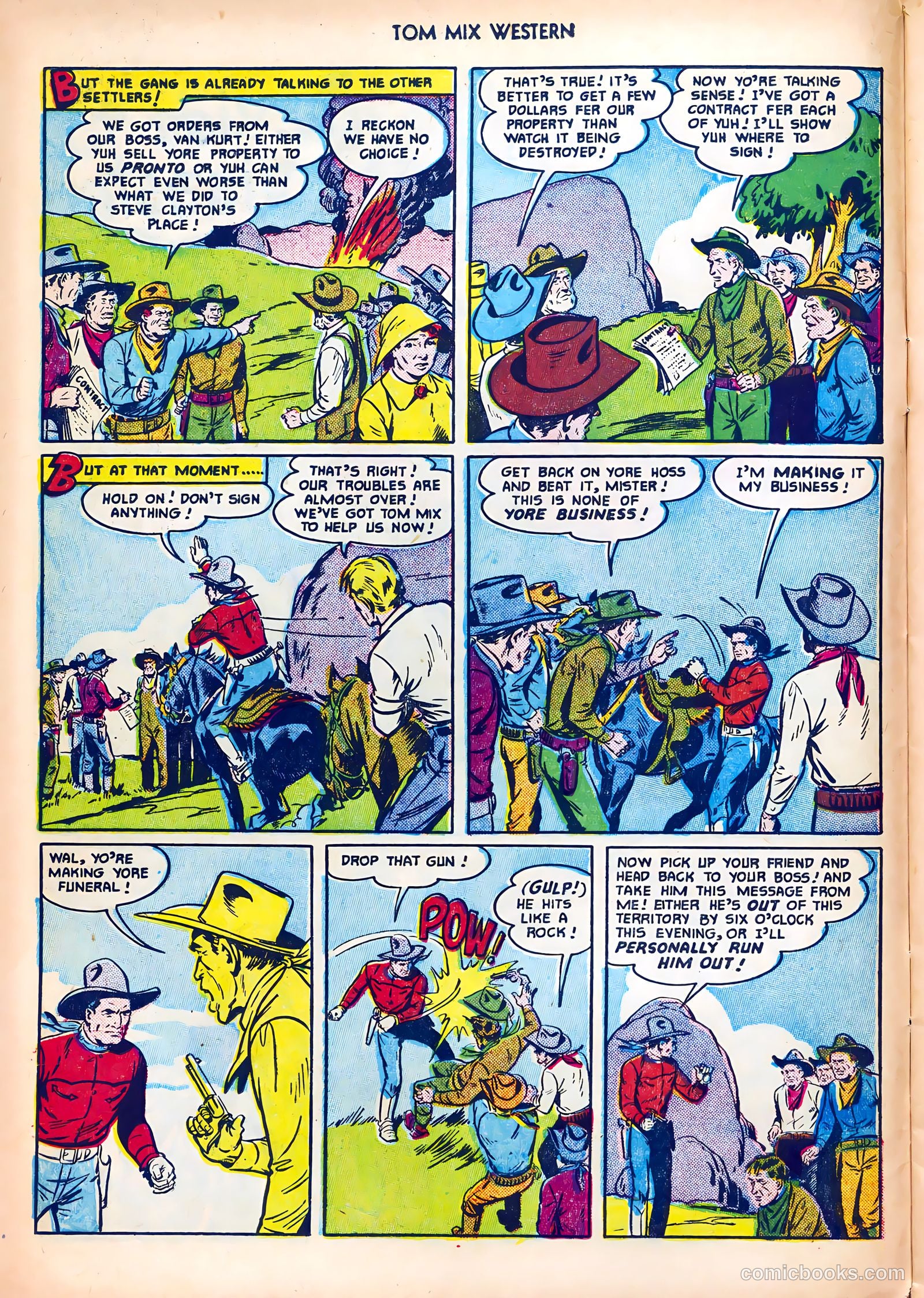 Tom Mix Western #42 — page 14 of 52