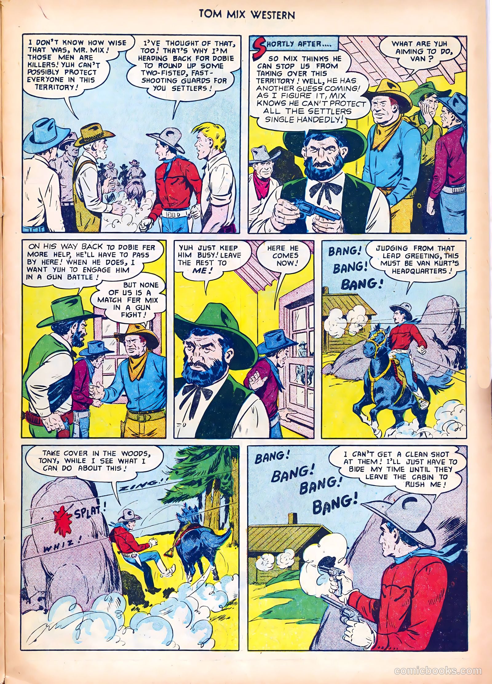 Tom Mix Western #42 — page 15 of 52