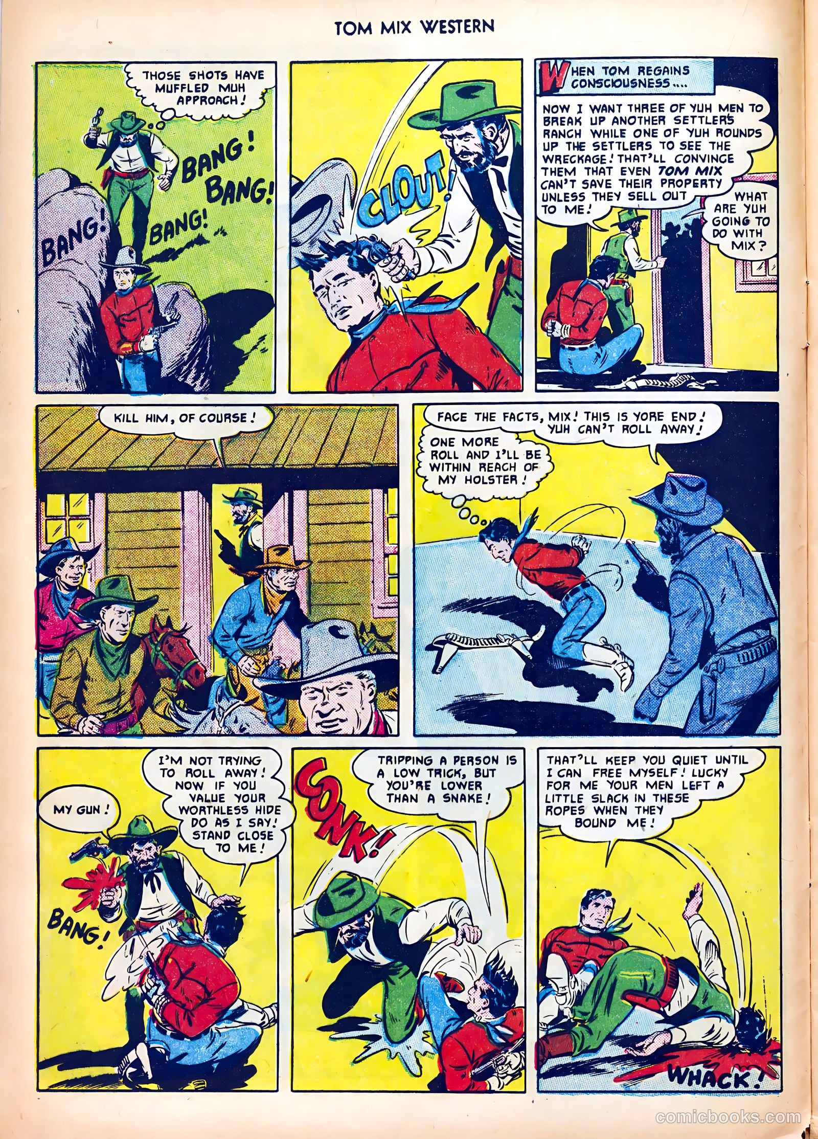 Tom Mix Western #42 — page 16 of 52