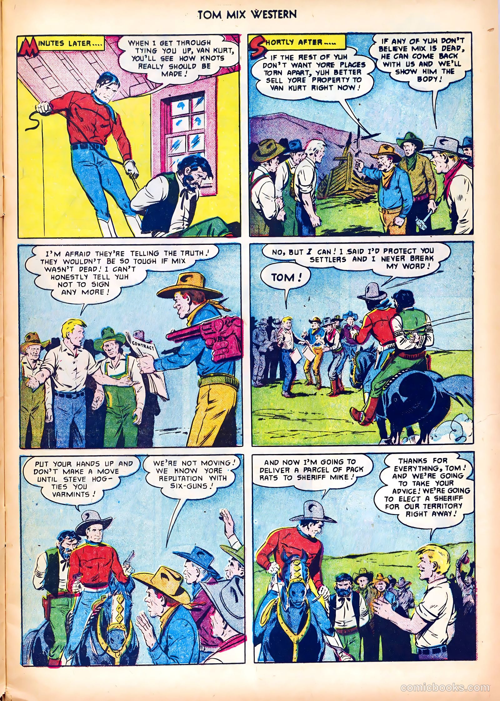 Tom Mix Western #42 — page 17 of 52