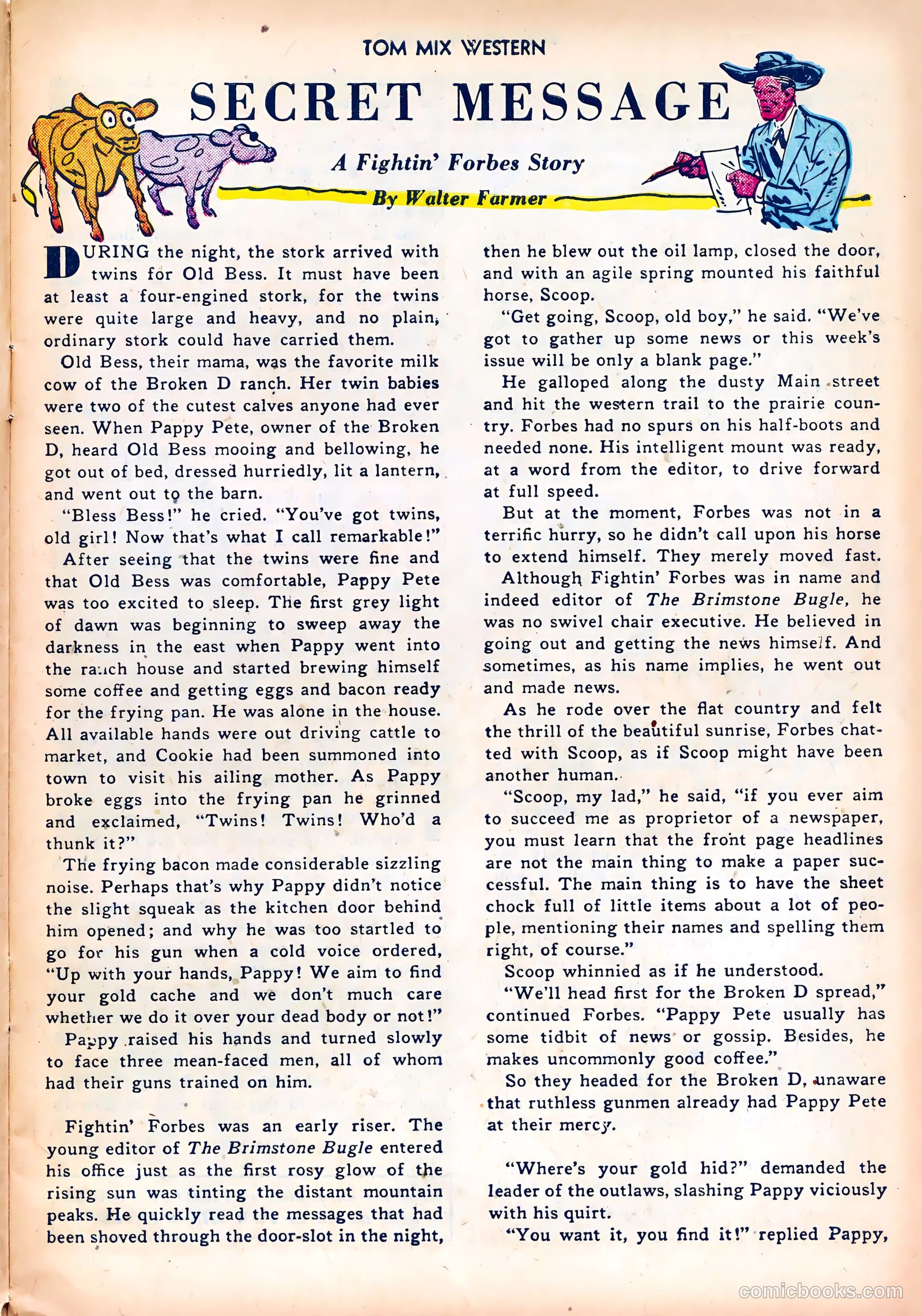 Tom Mix Western #42 — page 19 of 52