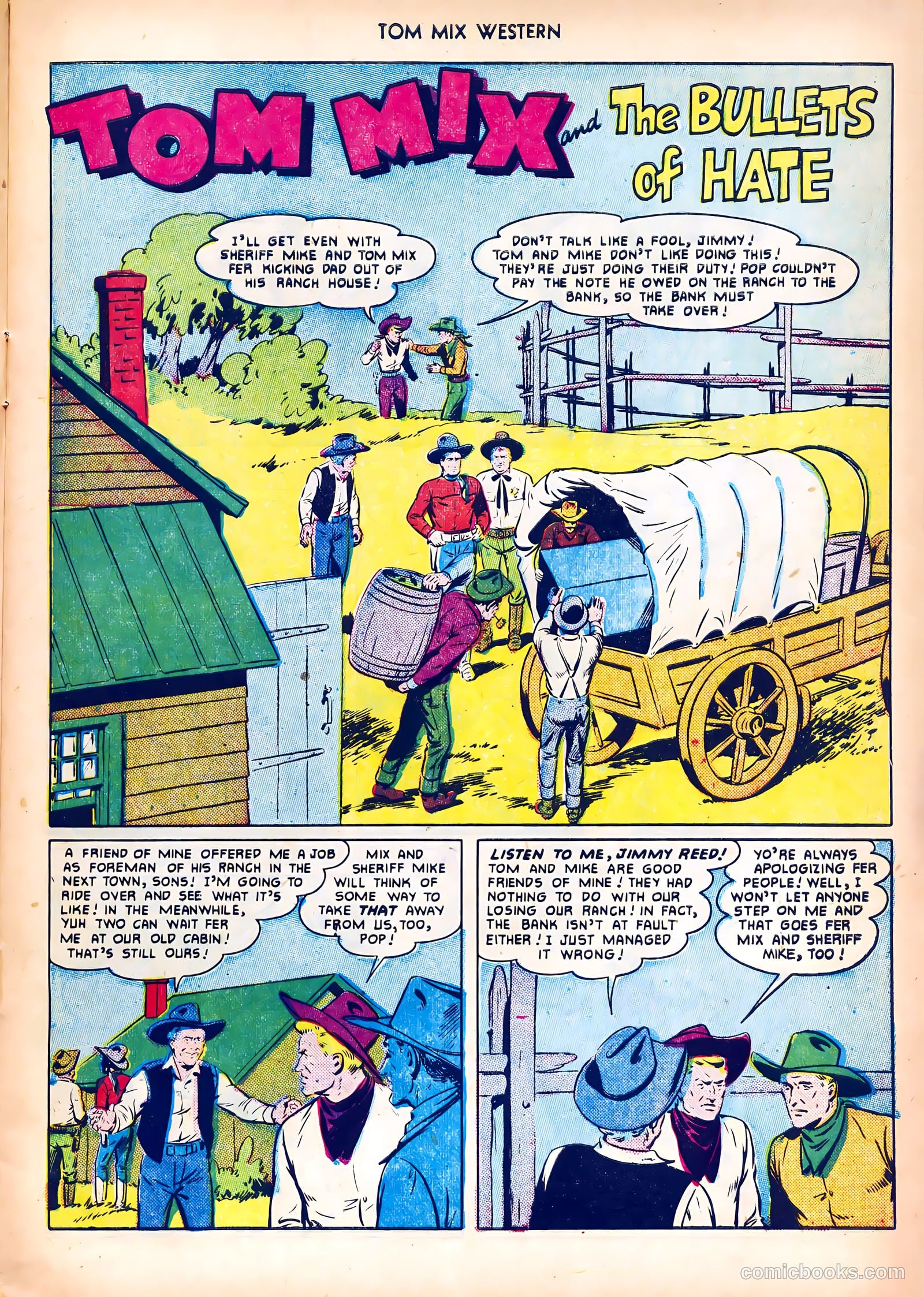 Tom Mix Western #42 — page 21 of 52