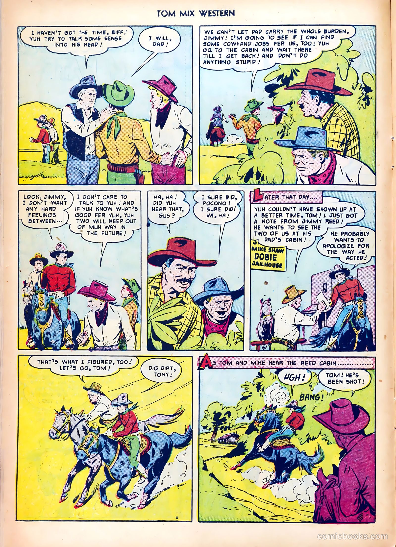 Tom Mix Western #42 — page 22 of 52