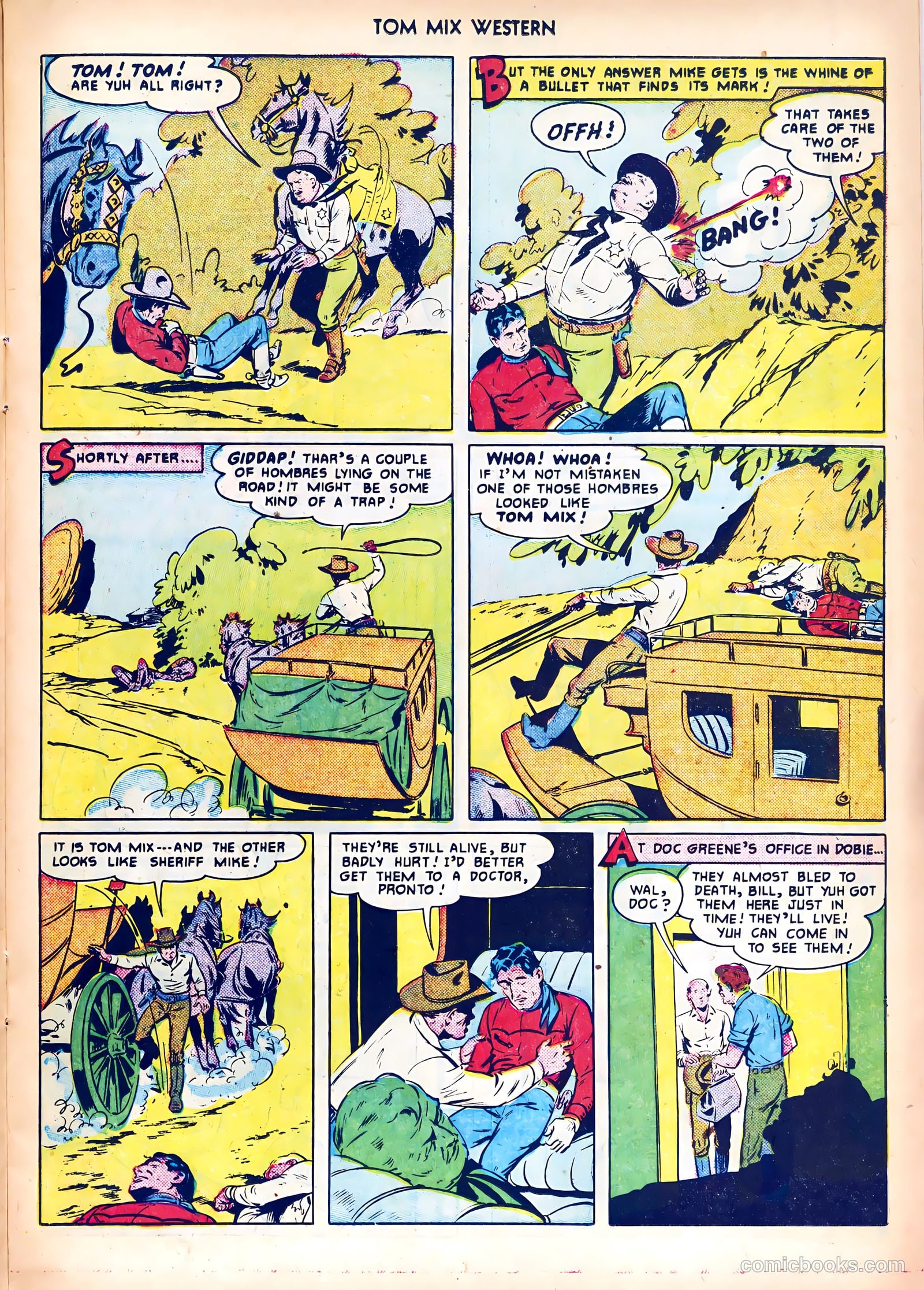 Tom Mix Western #42 — page 23 of 52