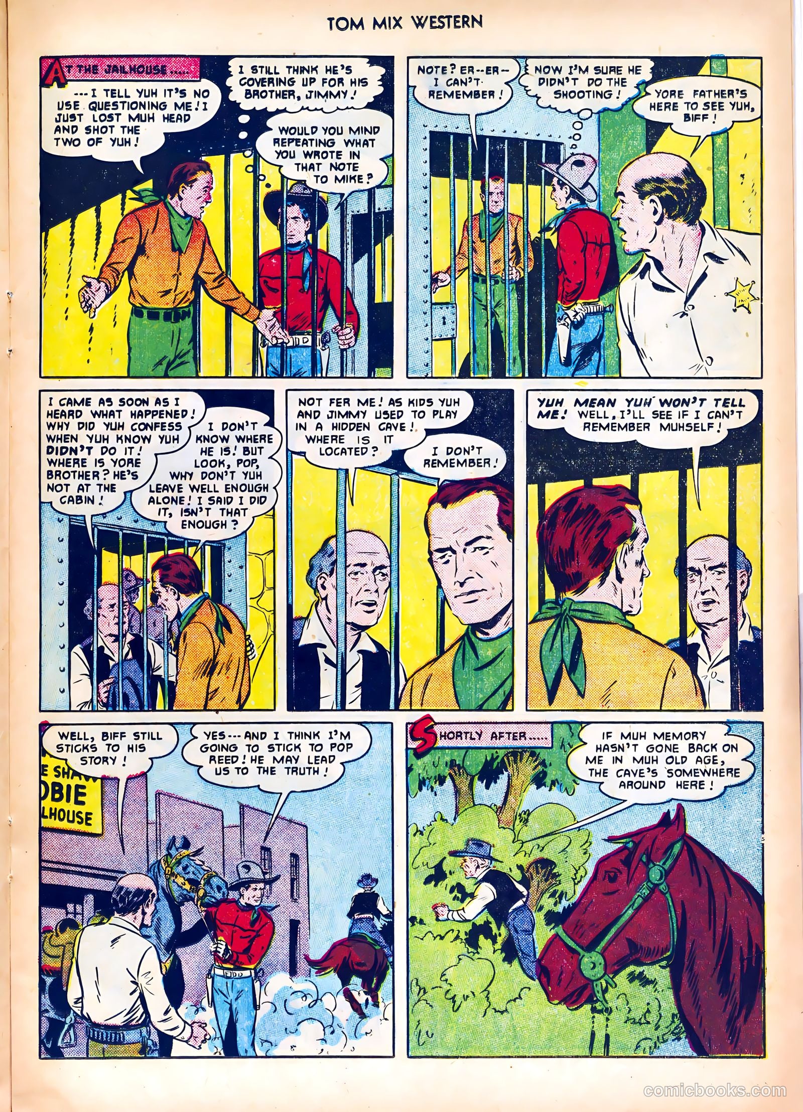 Tom Mix Western #42 — page 25 of 52