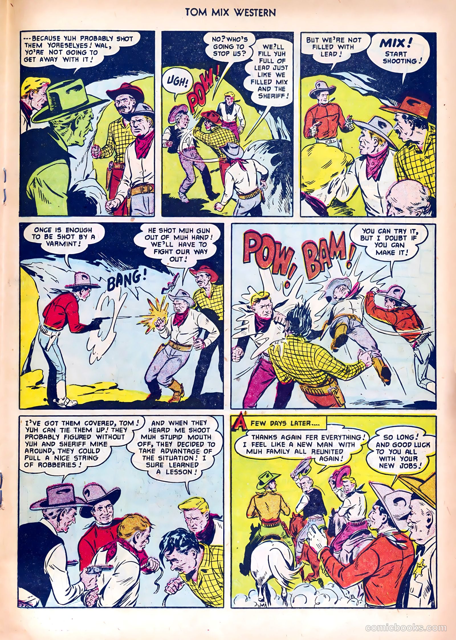 Tom Mix Western #42 — page 27 of 52