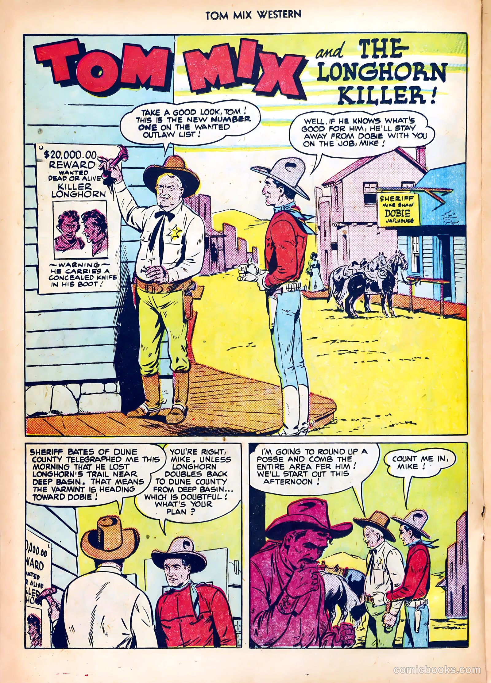 Tom Mix Western #42 — page 28 of 52