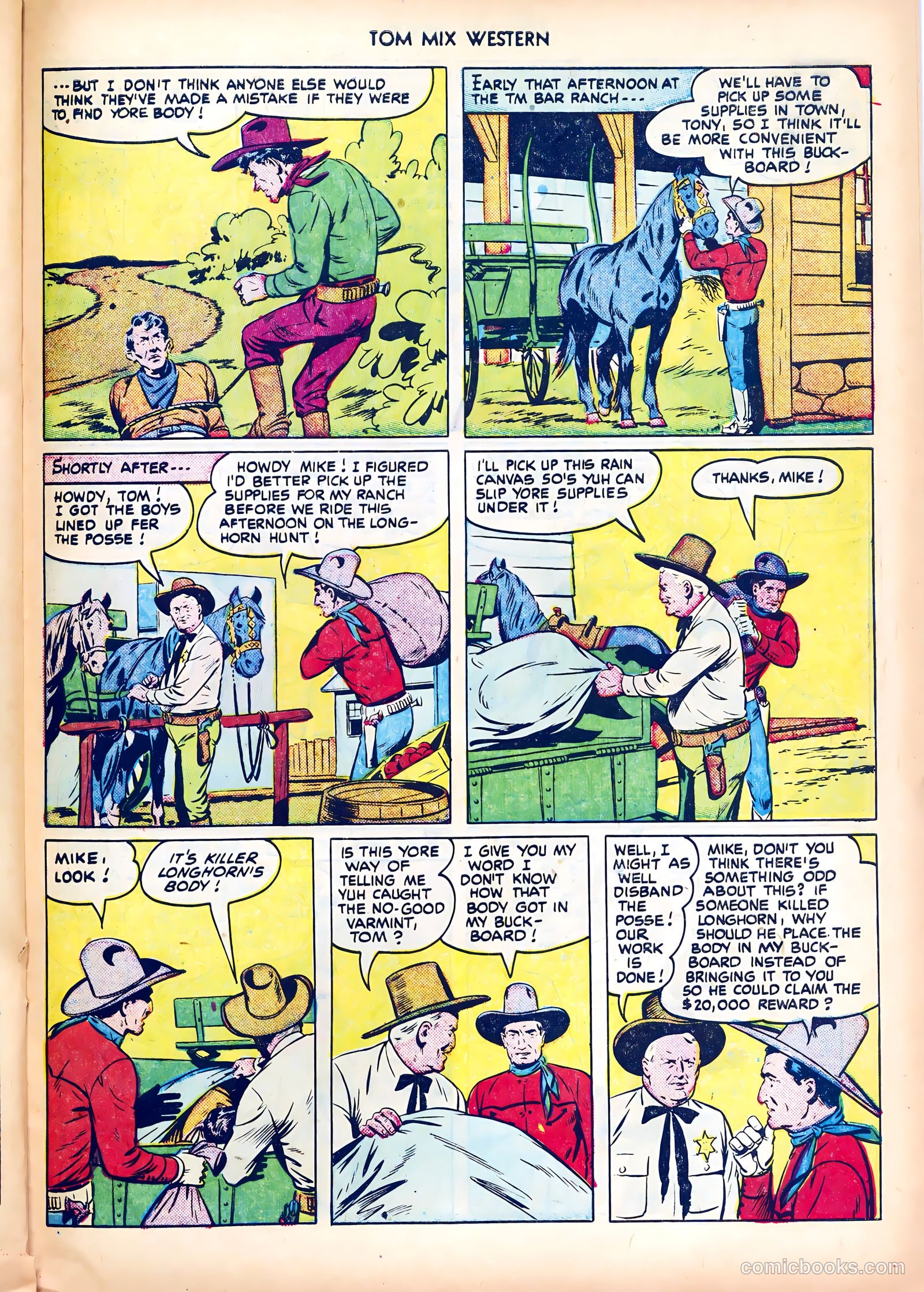 Tom Mix Western #42 — page 31 of 52