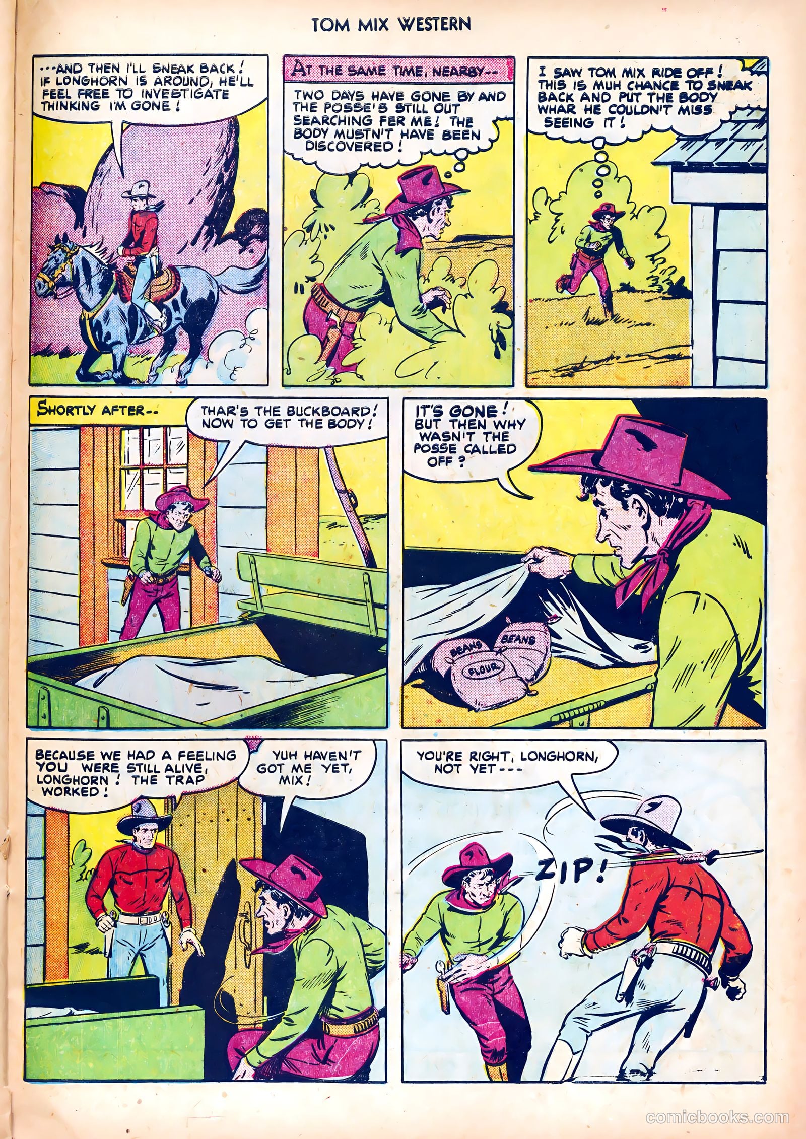 Tom Mix Western #42 — page 33 of 52