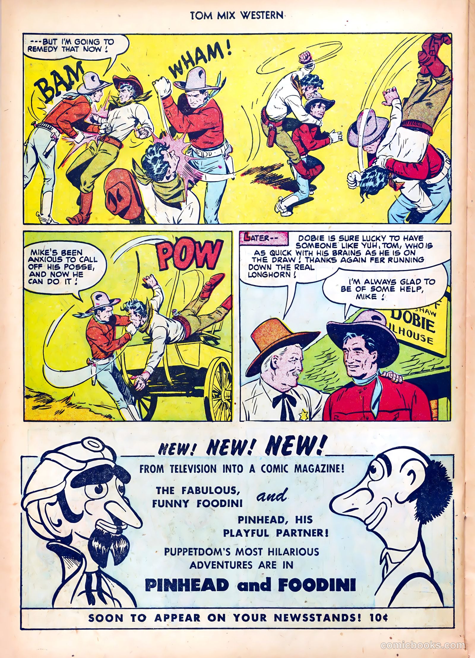 Tom Mix Western #42 — page 34 of 52