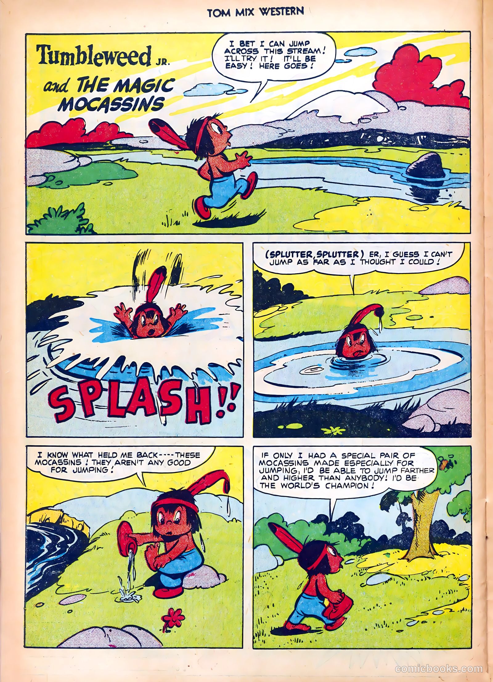 Tom Mix Western #42 — page 38 of 52