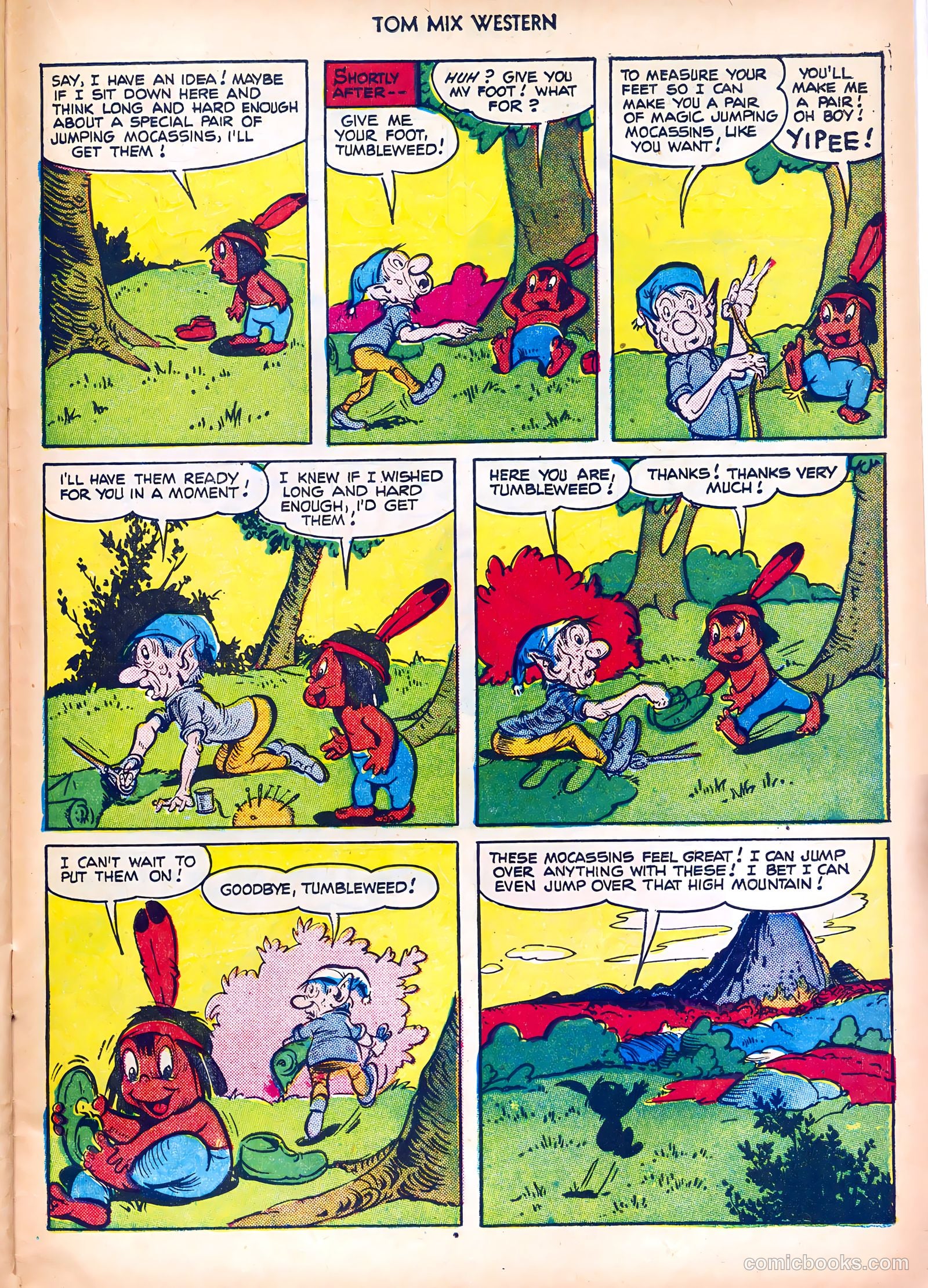 Tom Mix Western #42 — page 39 of 52