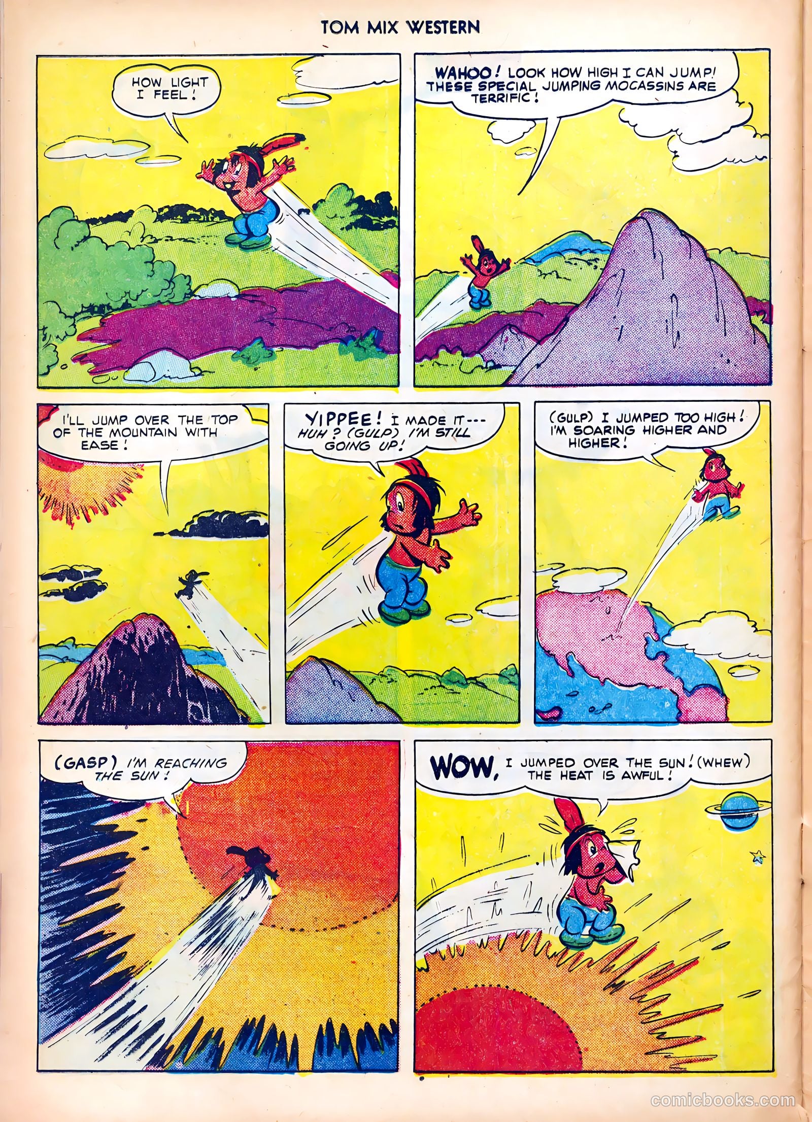 Tom Mix Western #42 — page 40 of 52