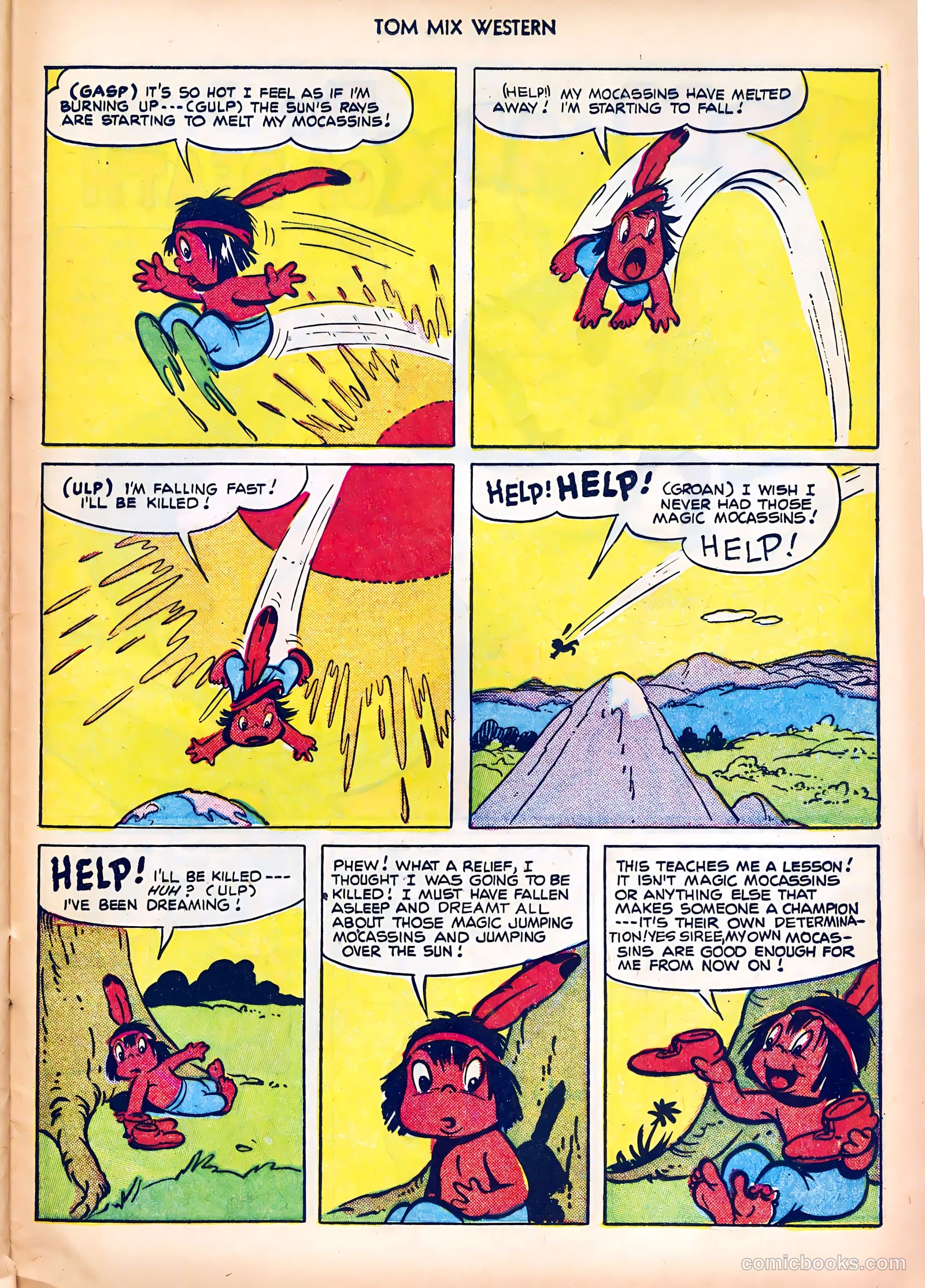 Tom Mix Western #42 — page 41 of 52