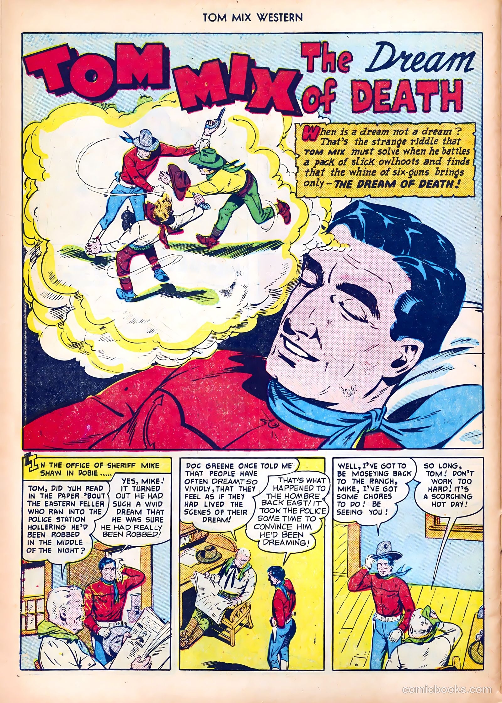 Tom Mix Western #42 — page 42 of 52