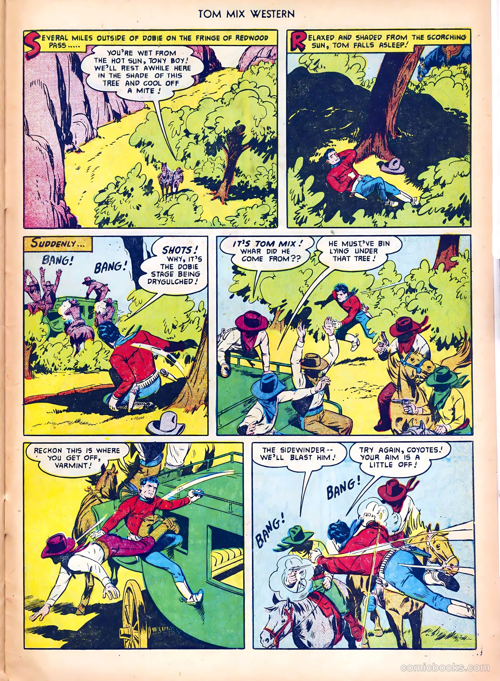 Tom Mix Western #42 — page 43 of 52