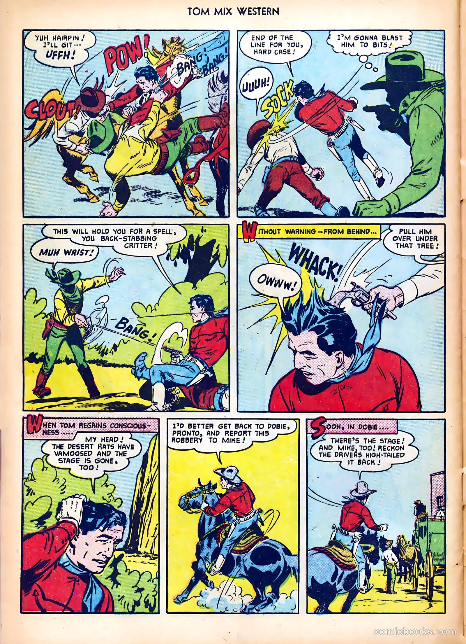 Tom Mix Western #42 — page 44 of 52