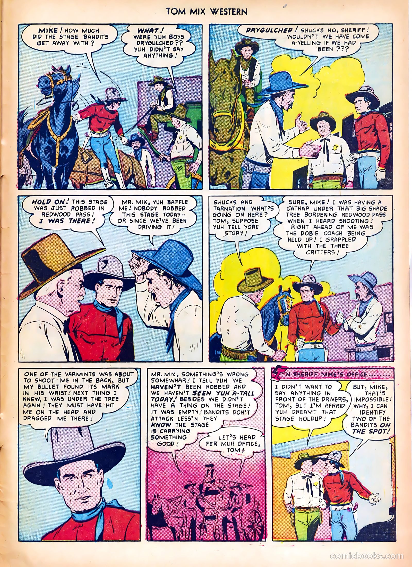 Tom Mix Western #42 — page 45 of 52