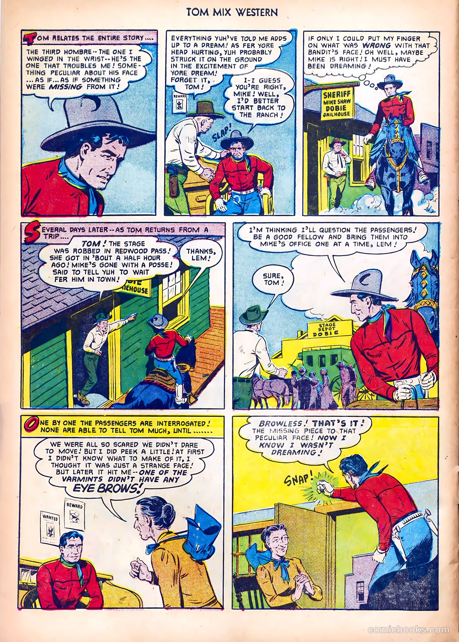 Tom Mix Western #42 — page 46 of 52
