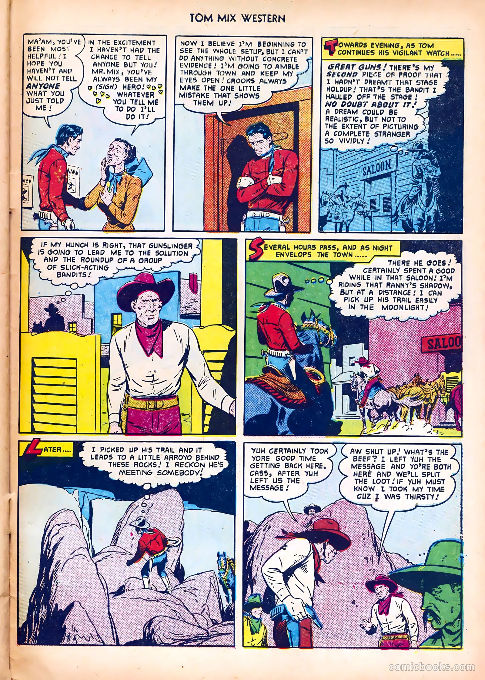 Tom Mix Western #42 — page 47 of 52