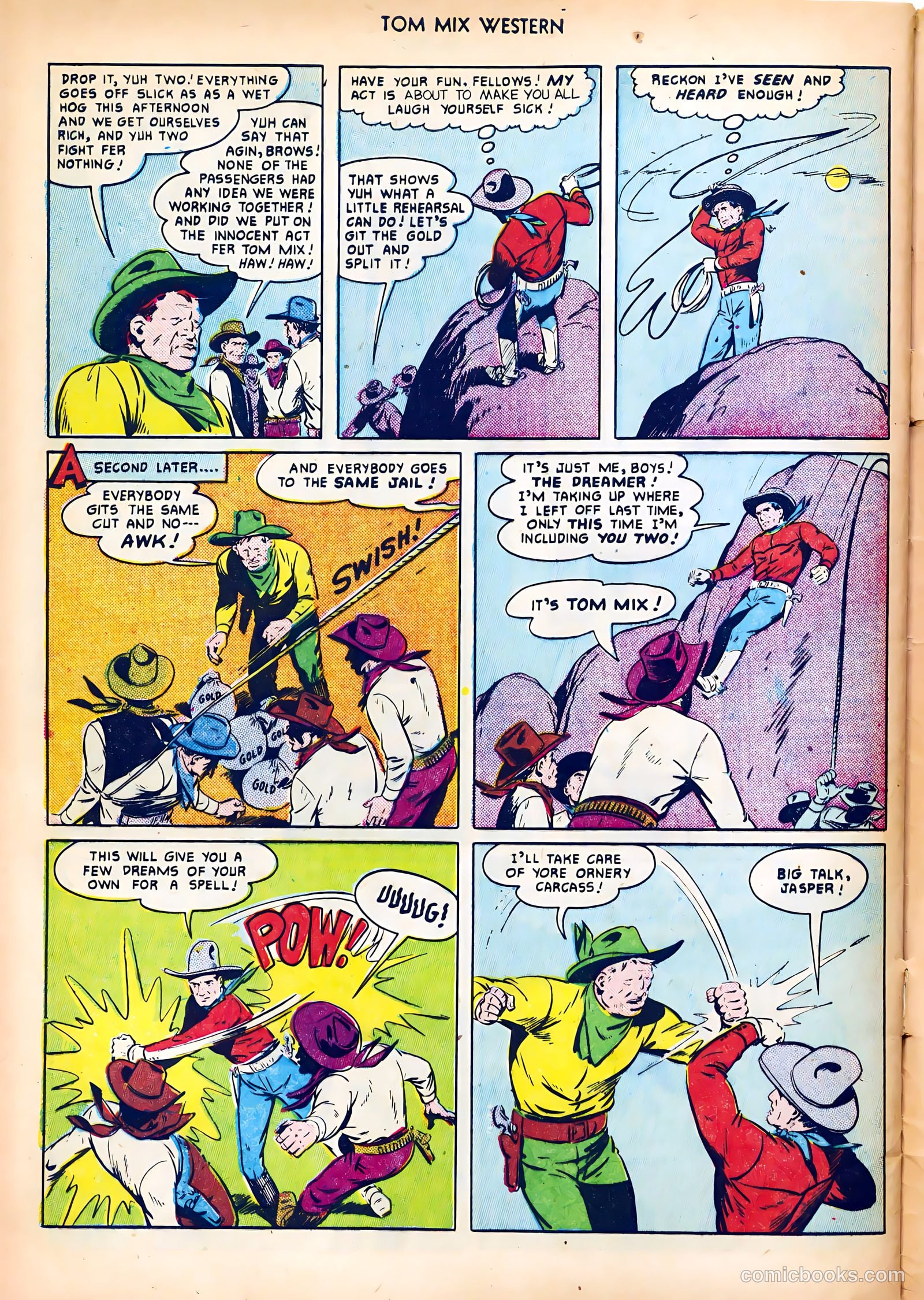 Tom Mix Western #42 — page 48 of 52
