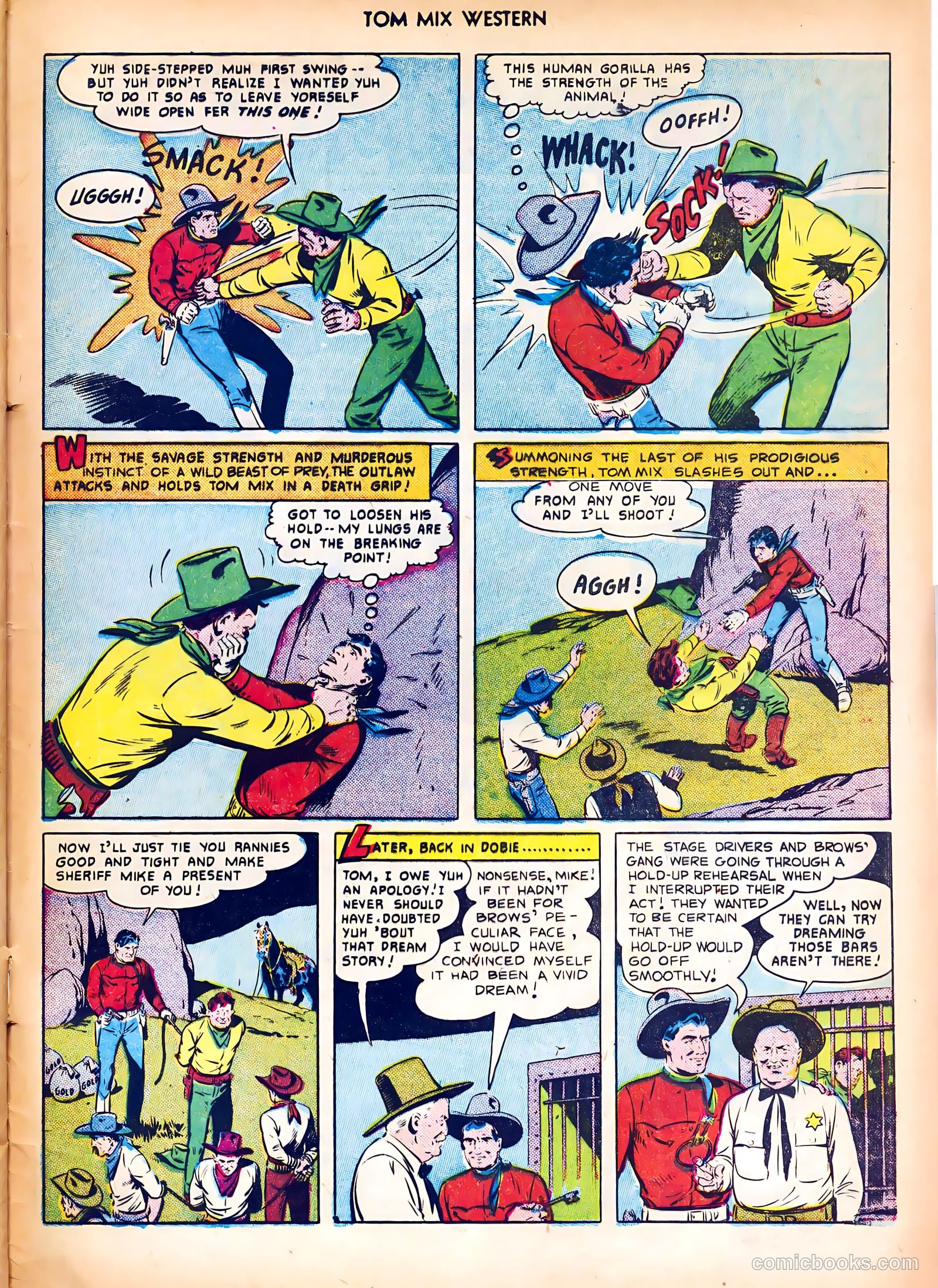Tom Mix Western #42 — page 49 of 52