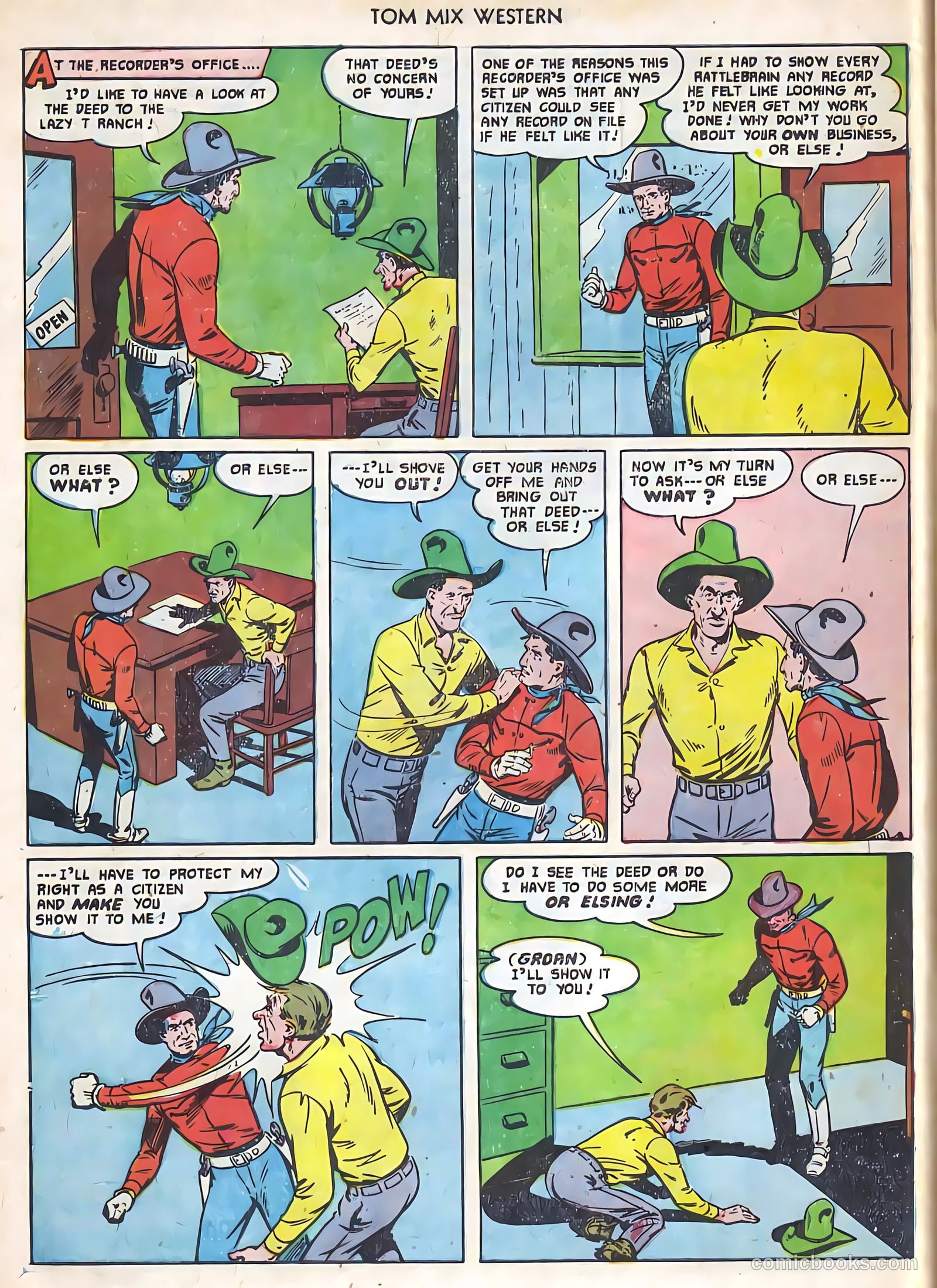 Tom Mix Western #43 — page 5 of 34