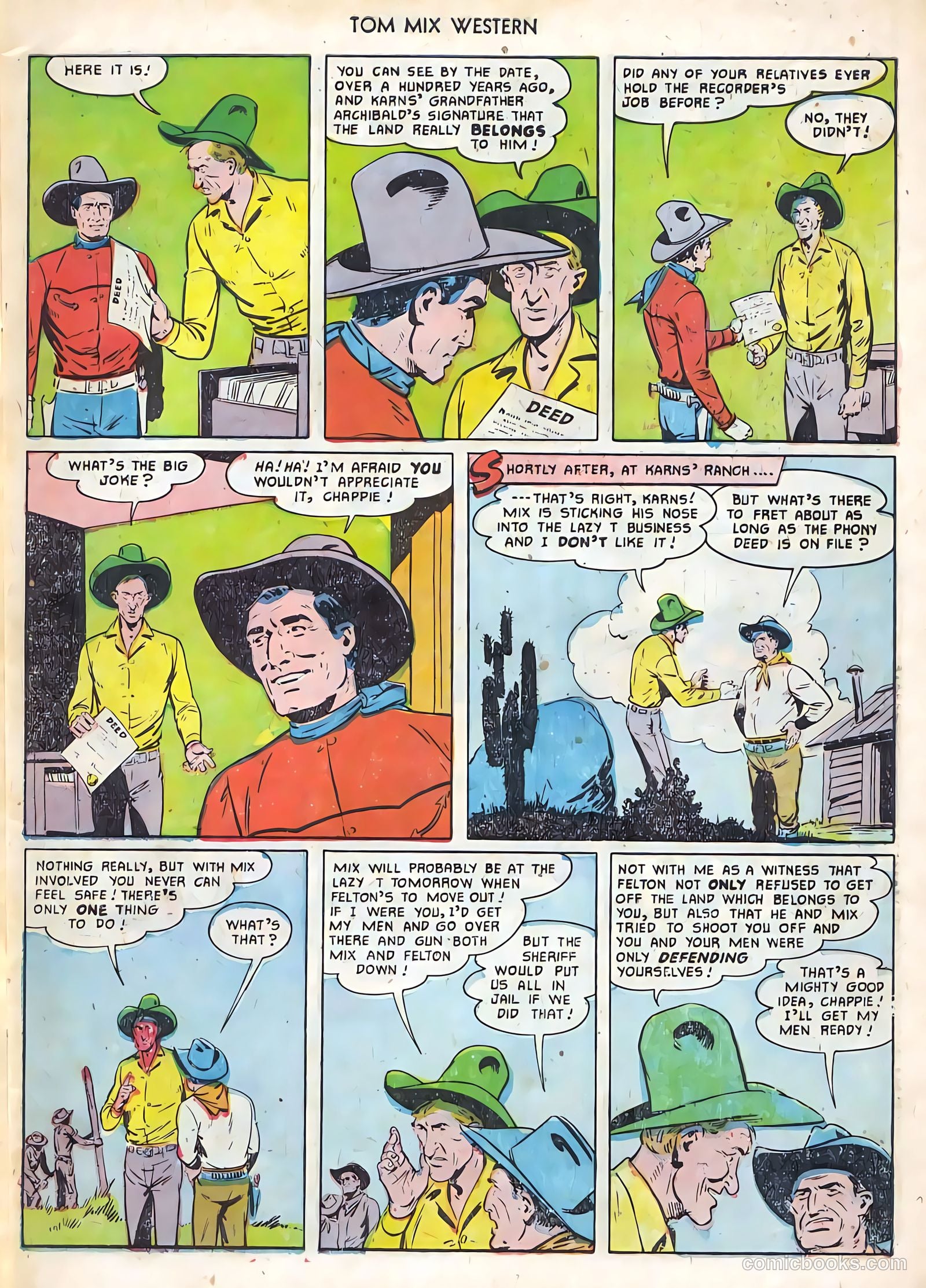 Tom Mix Western #43 — page 6 of 34