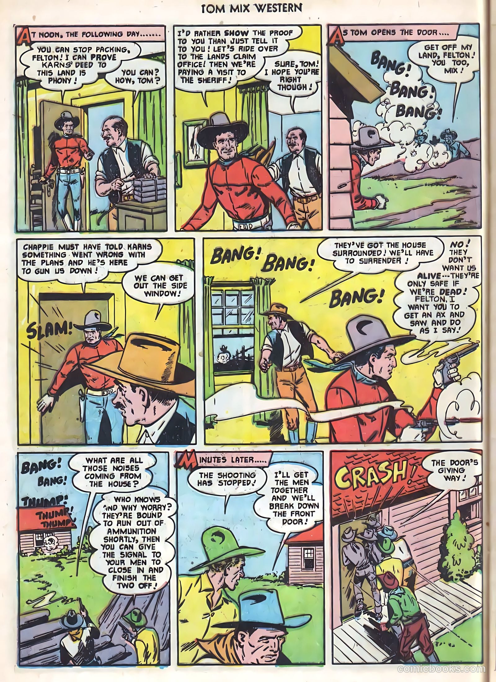 Tom Mix Western #43 — page 7 of 34