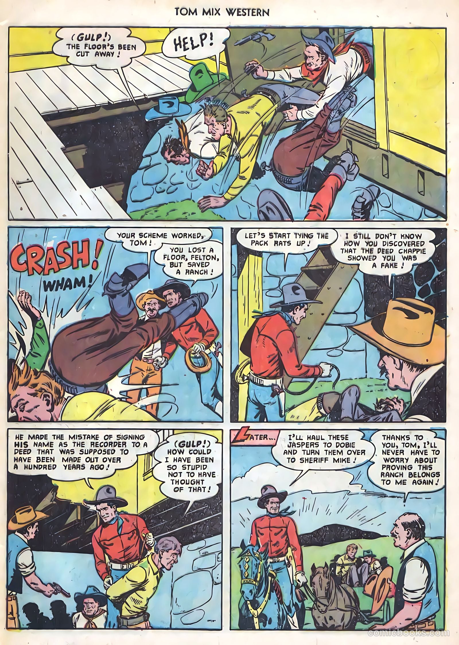 Tom Mix Western #43 — page 8 of 34