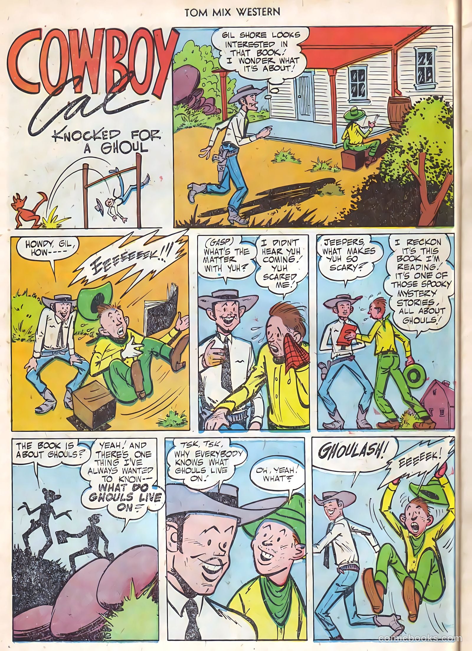 Tom Mix Western #43 — page 9 of 34