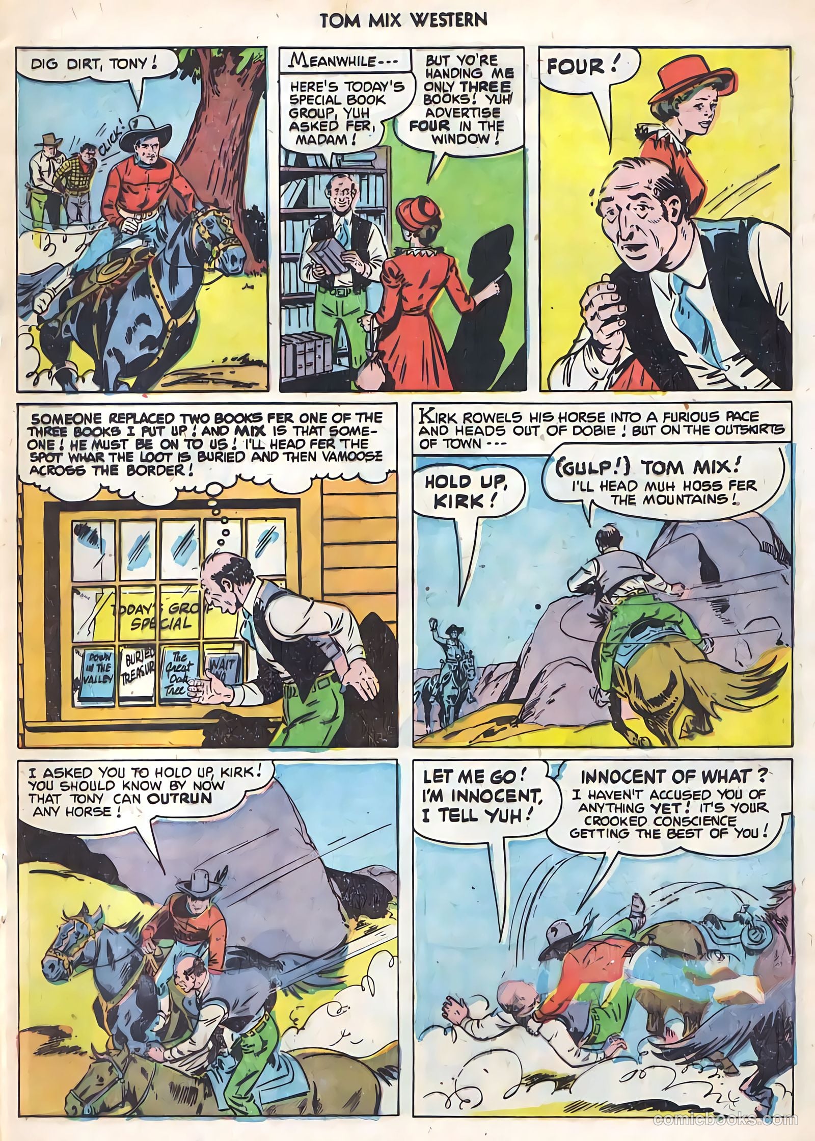 Tom Mix Western #43 — page 16 of 34