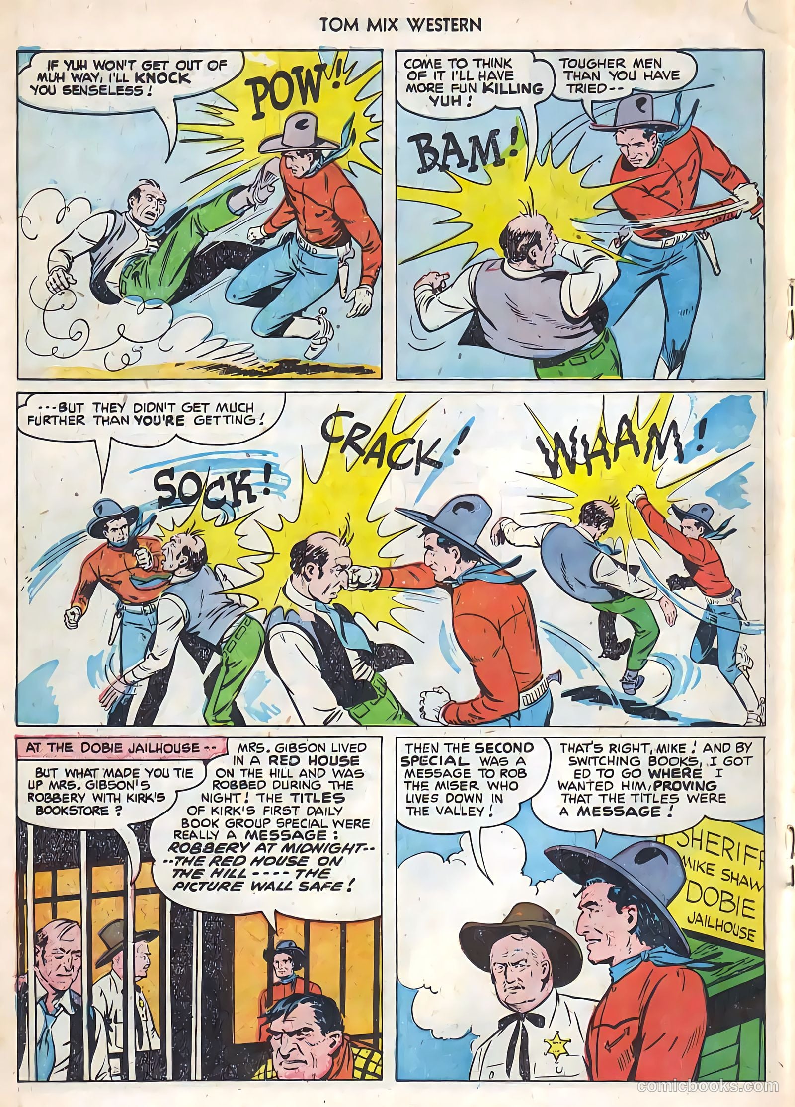 Tom Mix Western #43 — page 17 of 34
