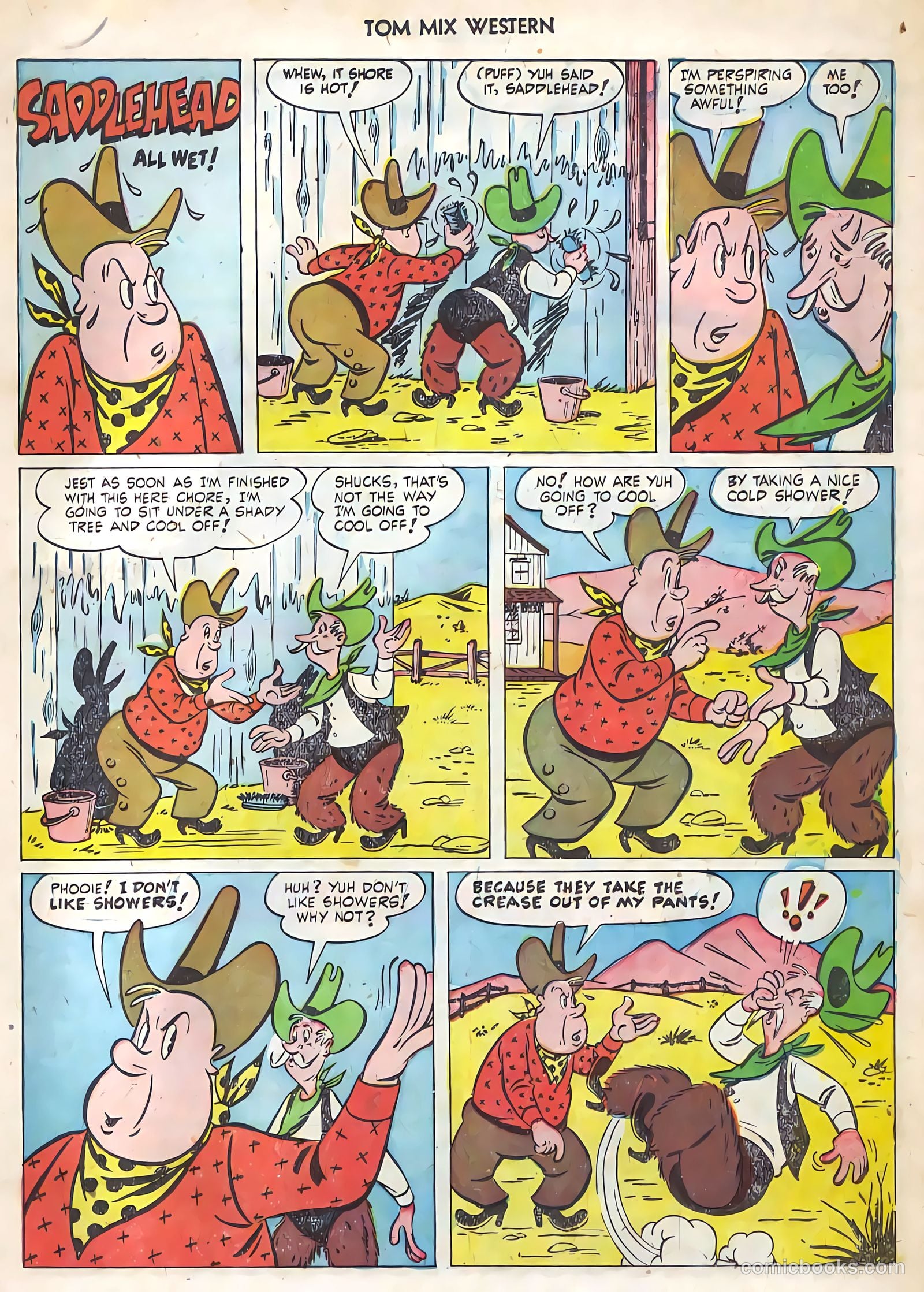 Tom Mix Western #43 — page 18 of 34