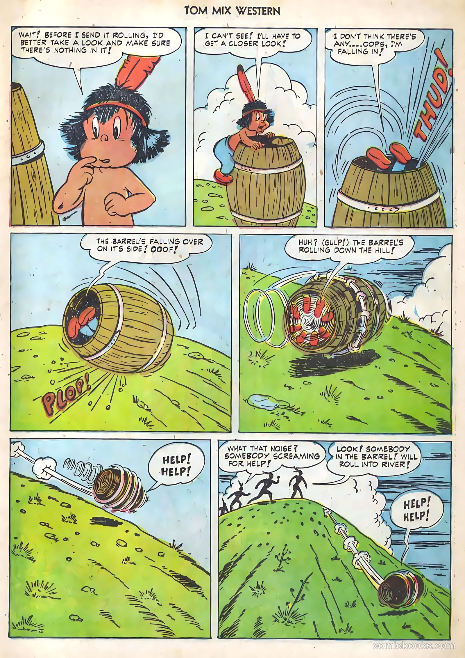 Tom Mix Western #43 — page 22 of 34