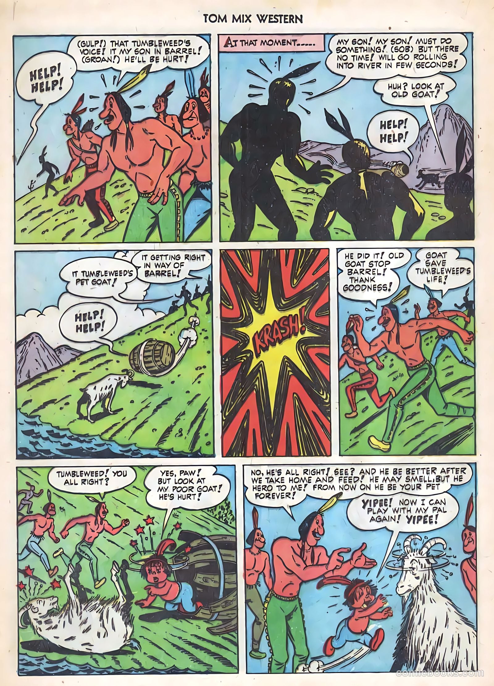 Tom Mix Western #43 — page 23 of 34