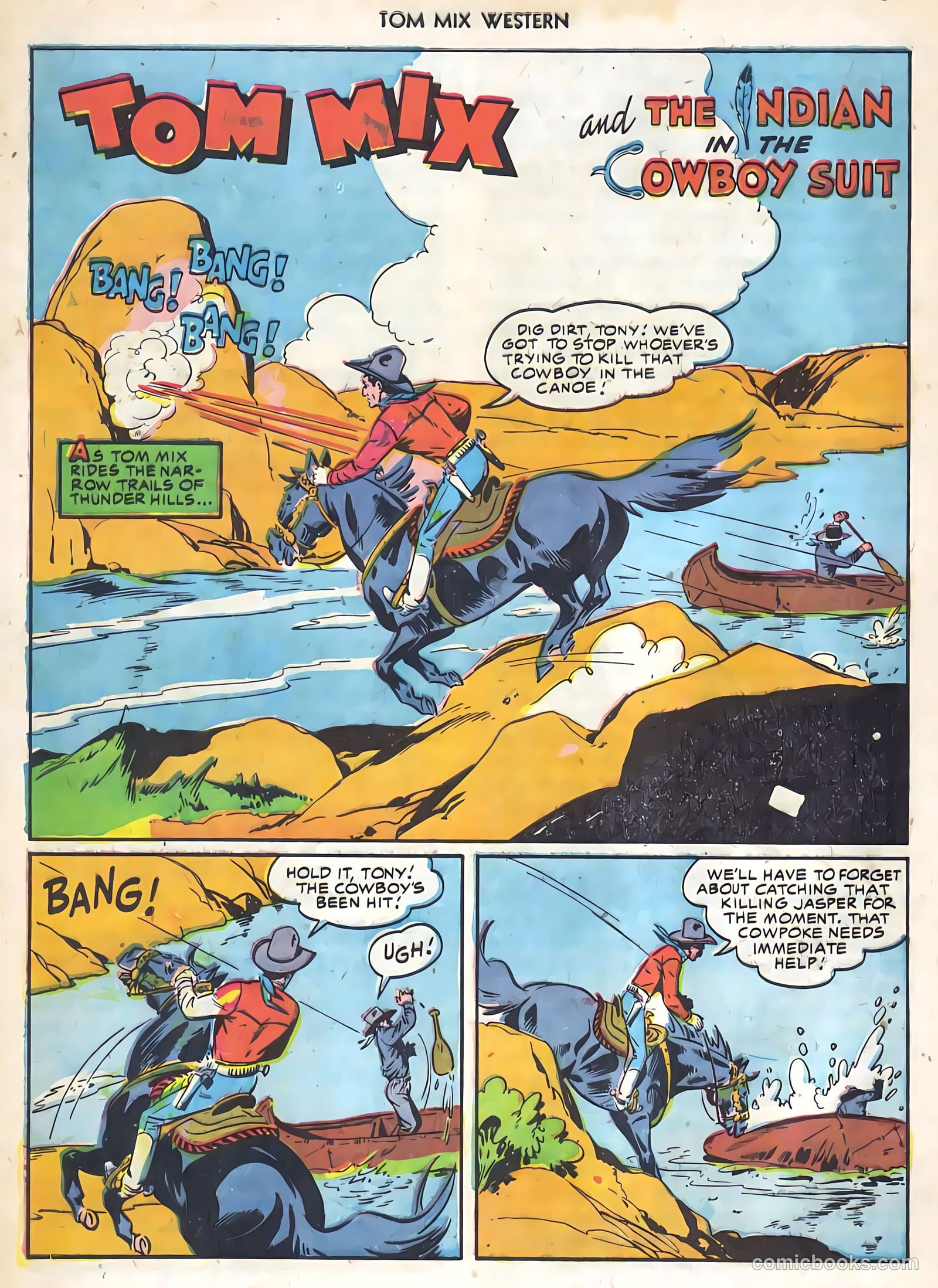 Tom Mix Western #43 — page 27 of 34