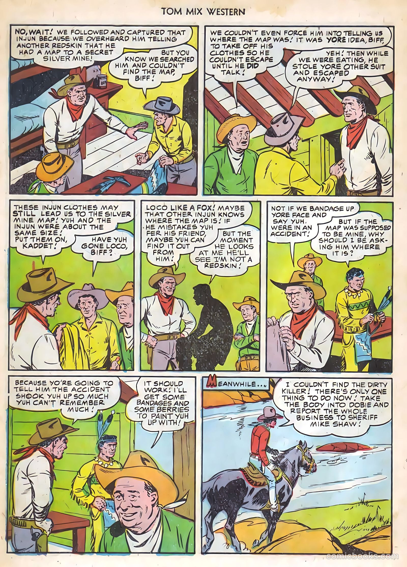 Tom Mix Western #43 — page 29 of 34