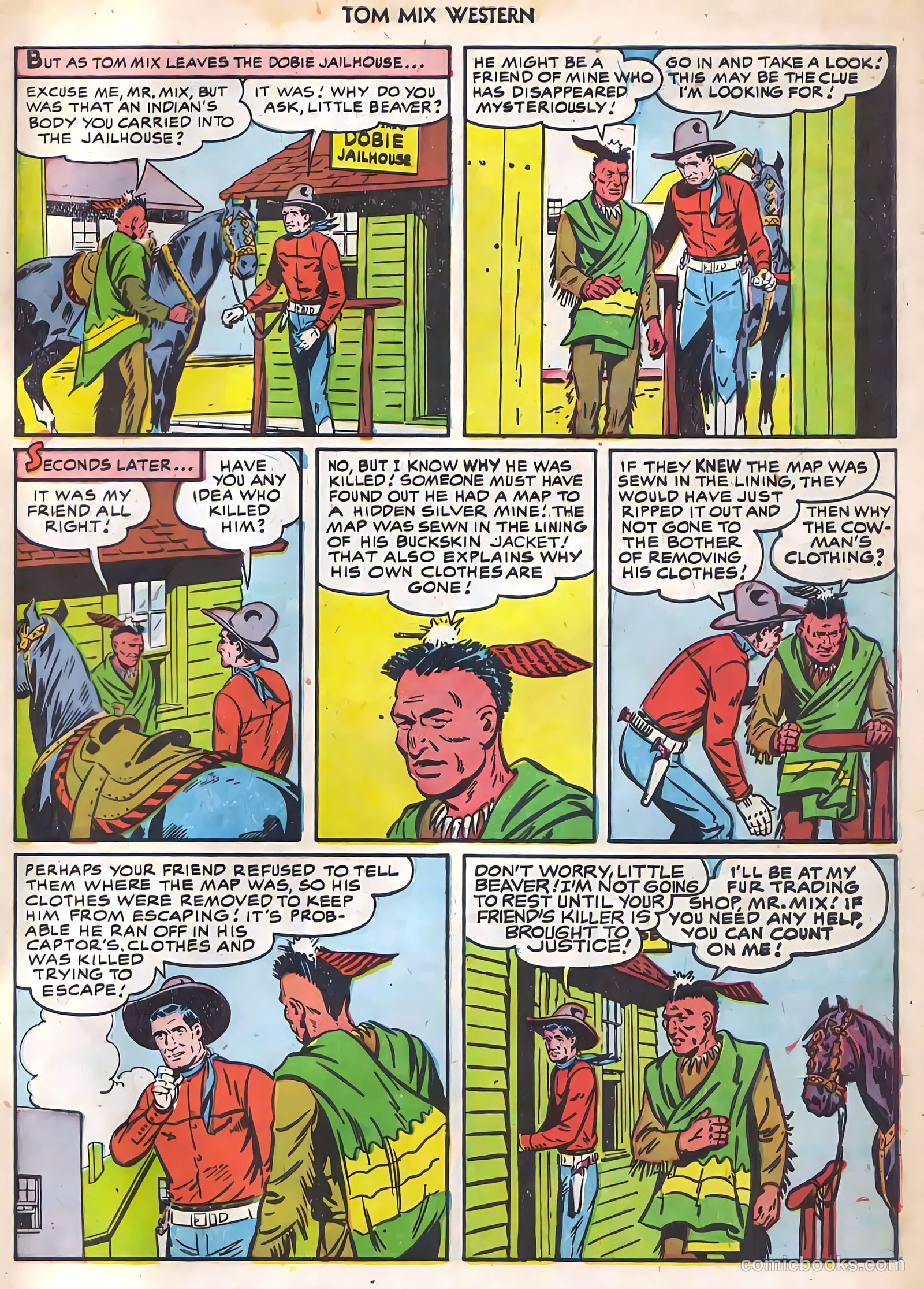 Tom Mix Western #43 — page 30 of 34