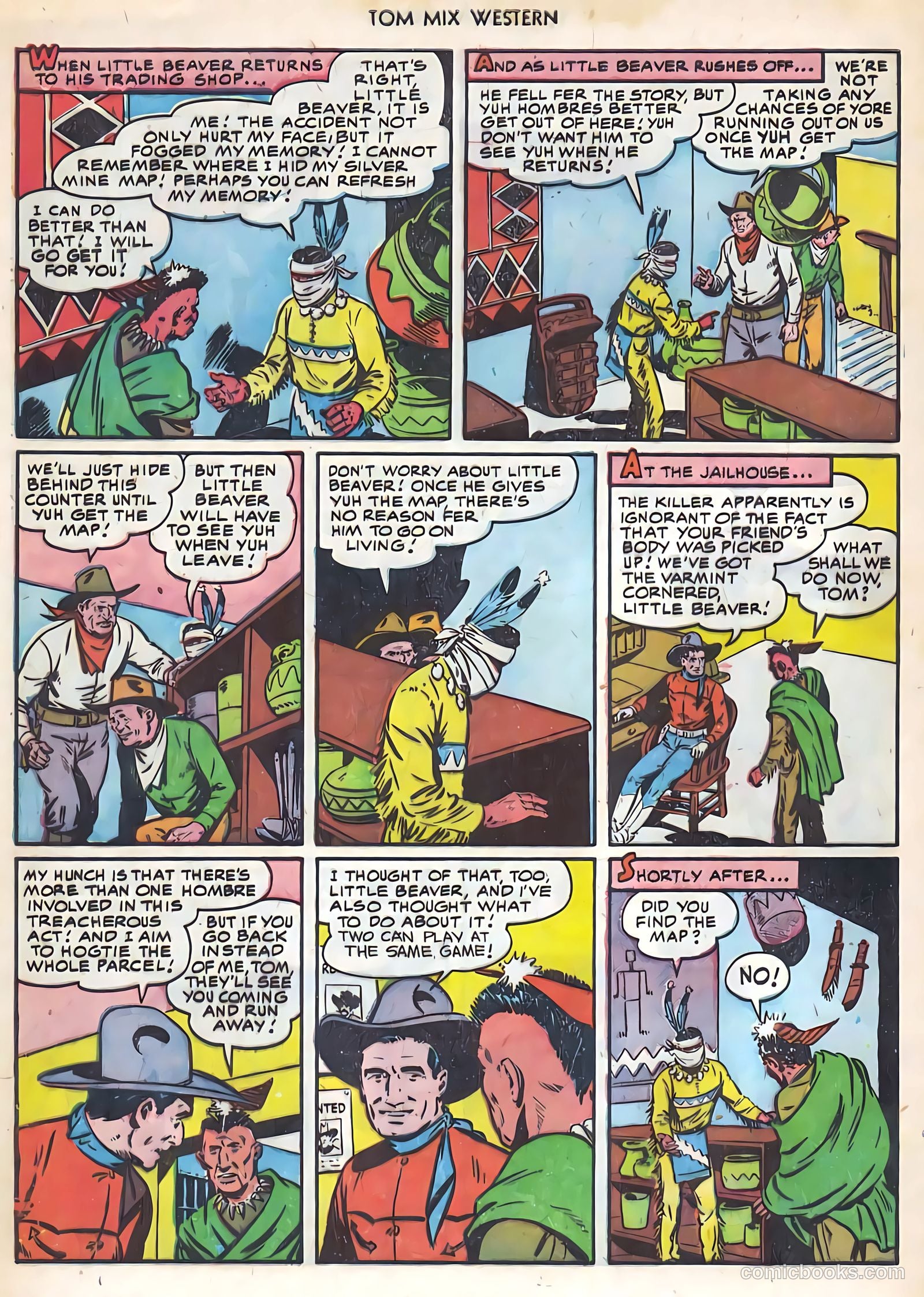 Tom Mix Western #43 — page 31 of 34