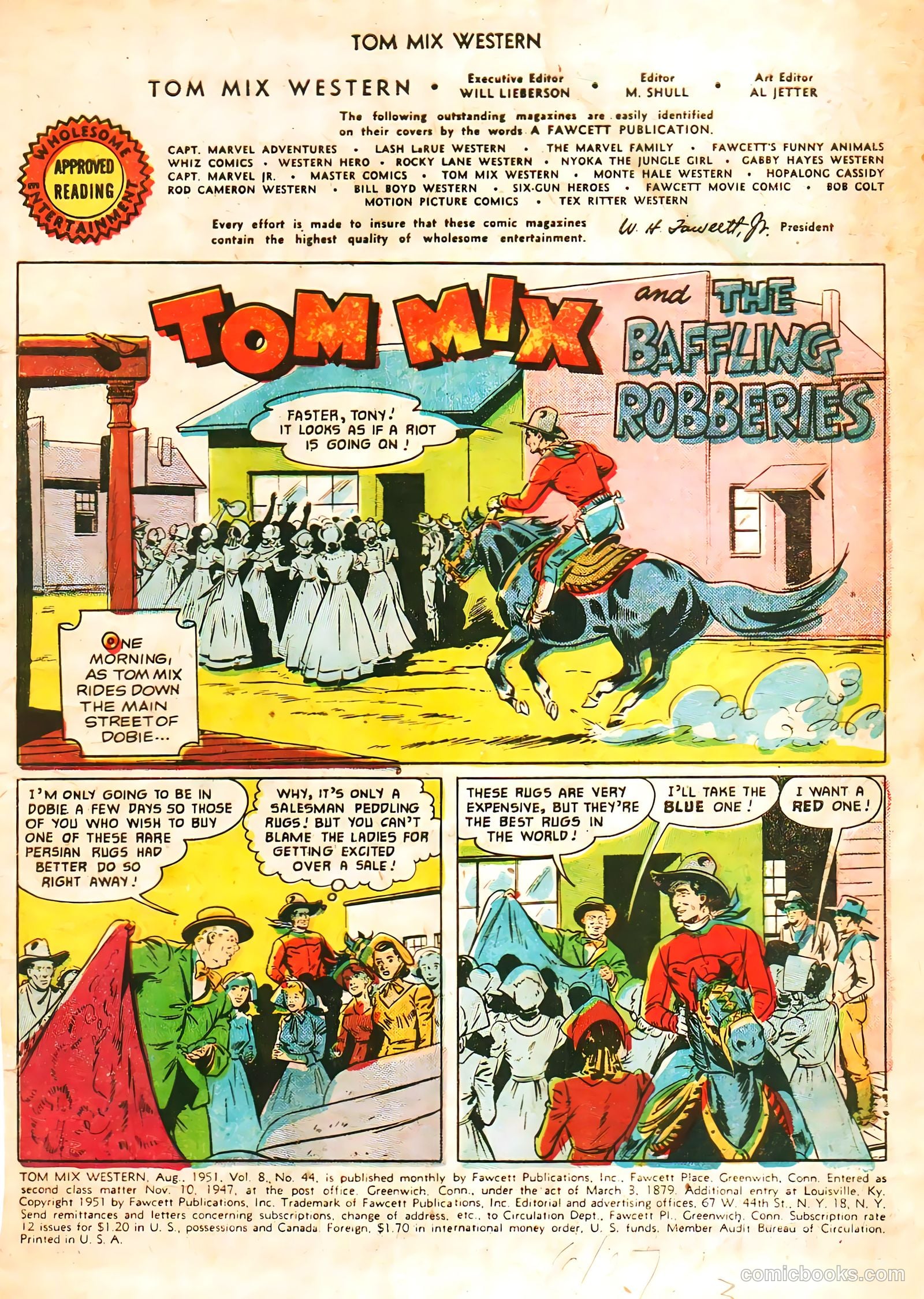 Tom Mix Western #44 — page 2 of 33