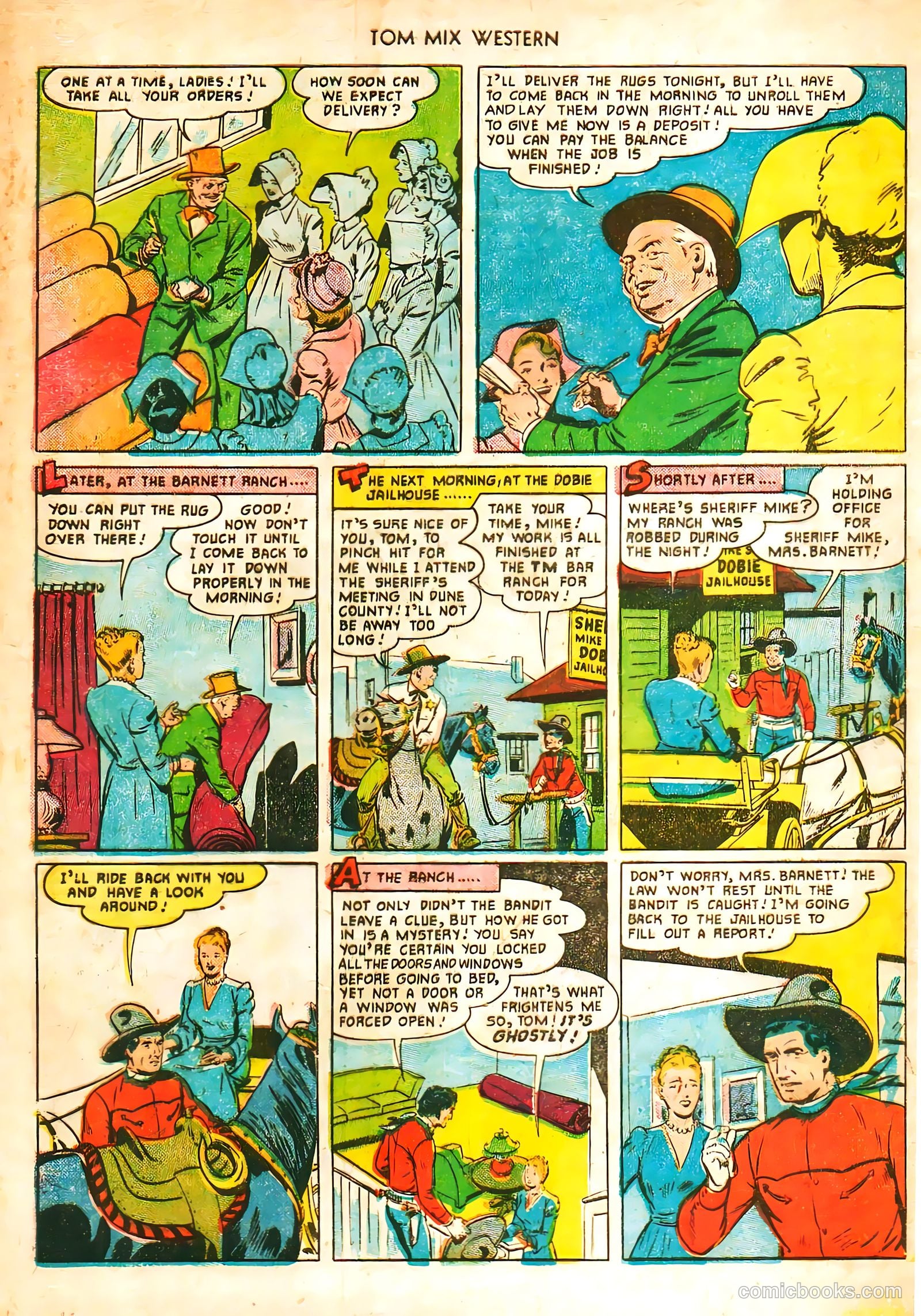 Tom Mix Western #44 — page 3 of 33