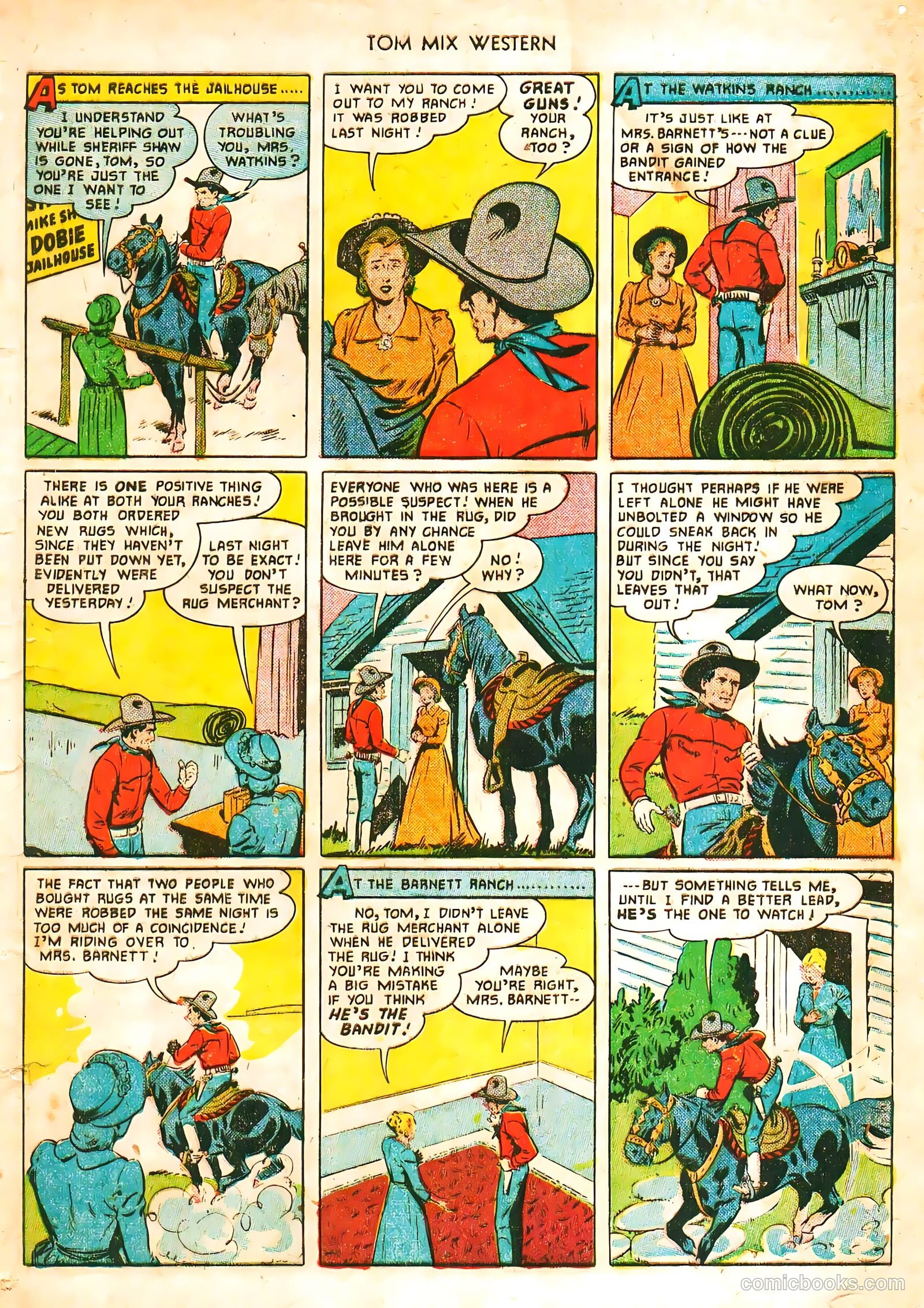 Tom Mix Western #44 — page 4 of 33
