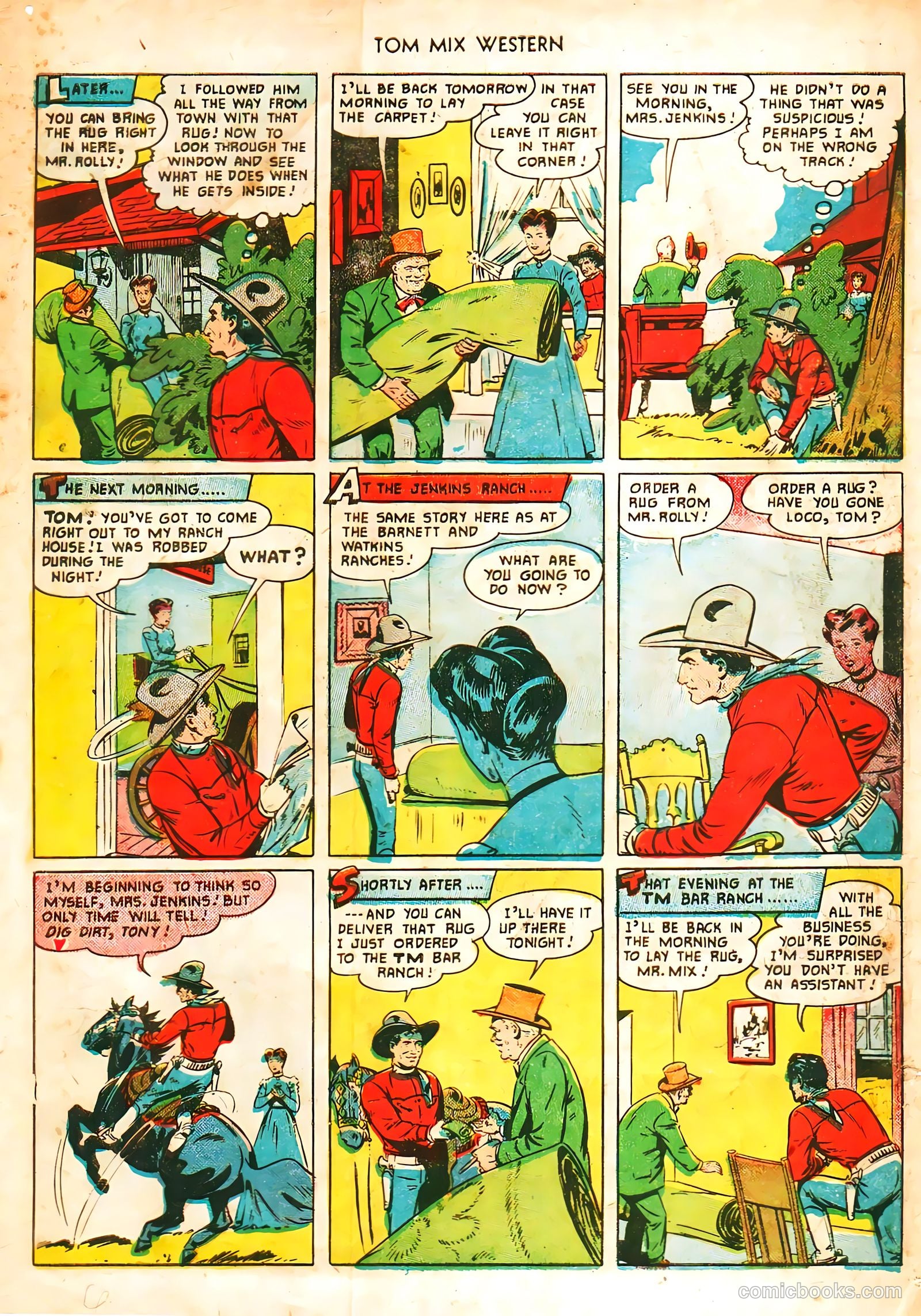 Tom Mix Western #44 — page 5 of 33