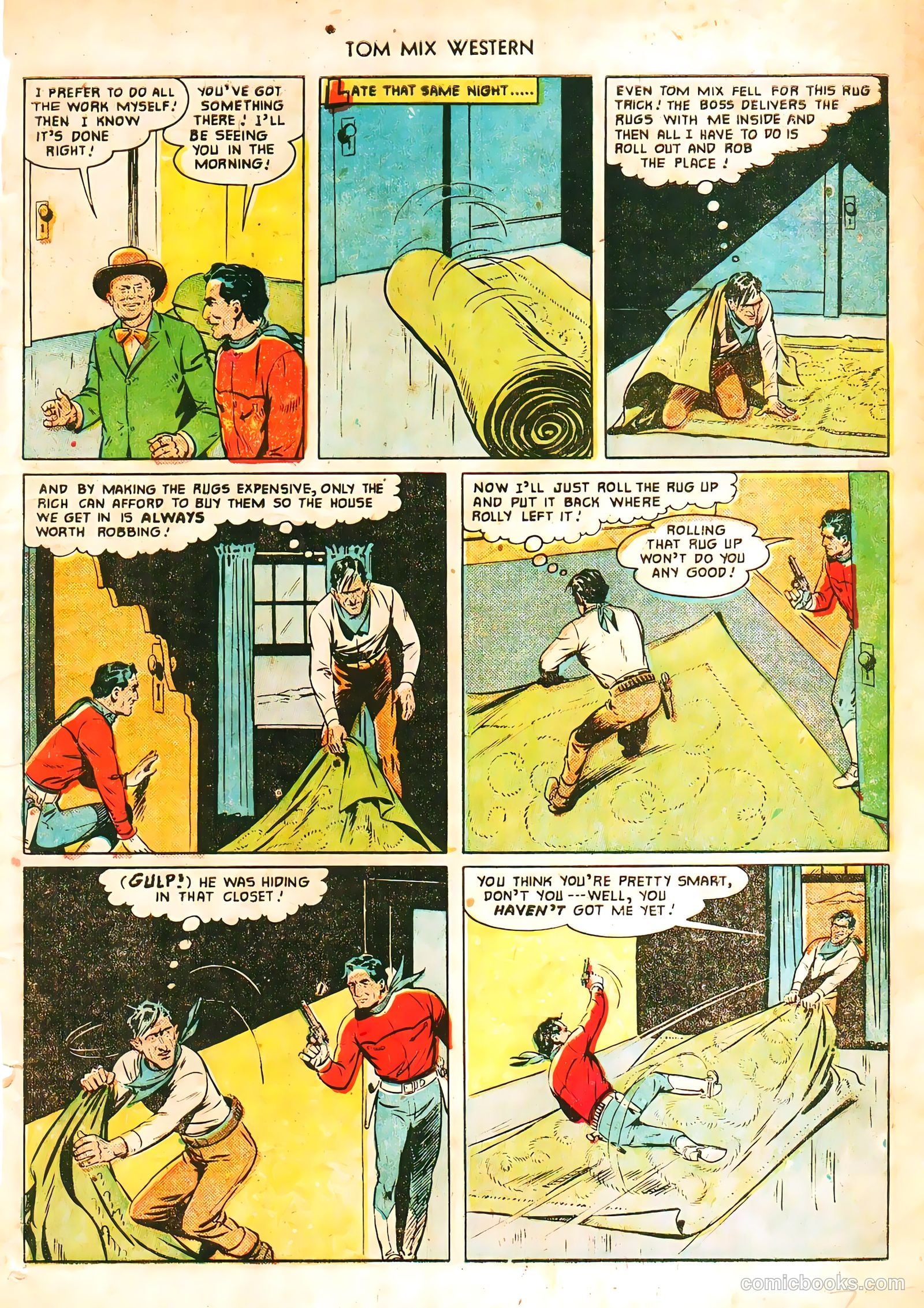 Tom Mix Western #44 — page 6 of 33