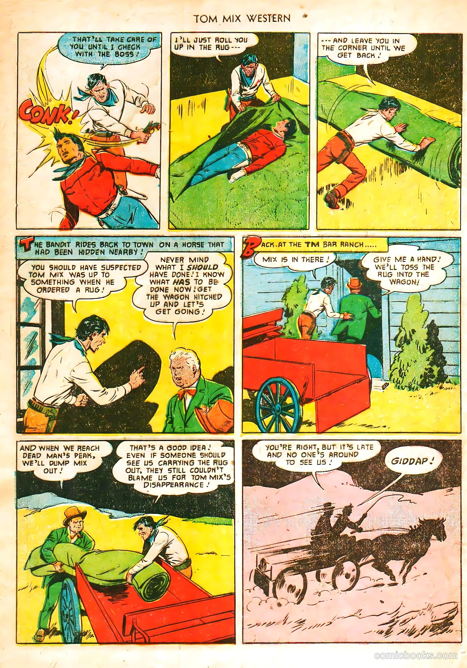 Tom Mix Western #44 — page 7 of 33